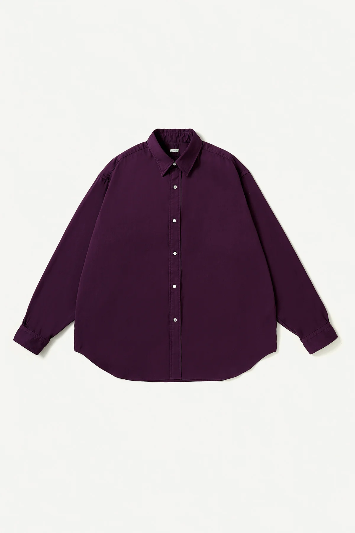 A.presse | Double Weave Twill Regular Collar Shirt