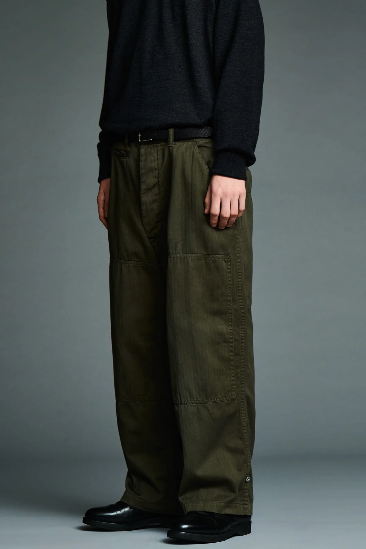 A.presse | Military Double Knee Trouser - Image 3