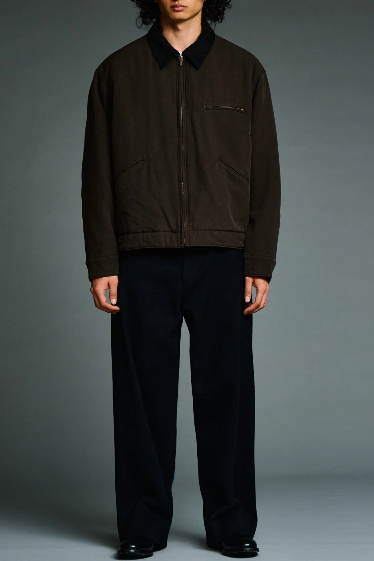 A.presse | Vintage Silk Cotton Detroit Jacket - Image 2