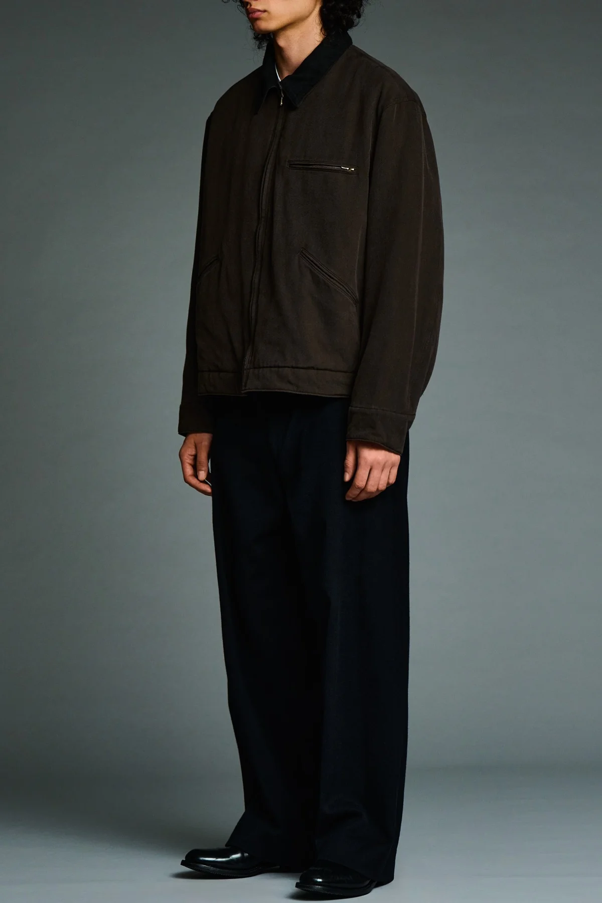 A.presse | Vintage Silk Cotton Detroit Jacket - Image 3