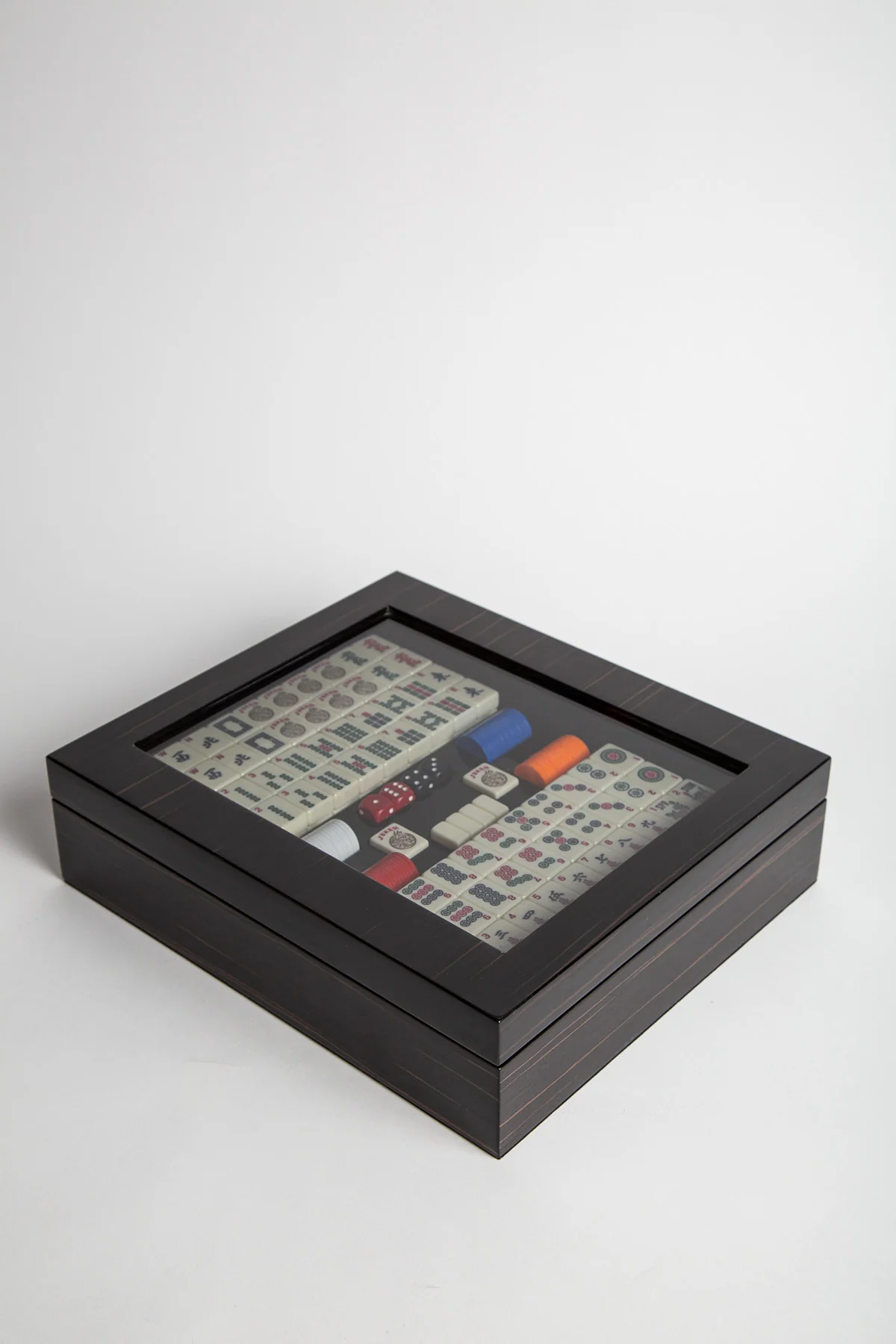 AGRESTI | EBONY POLISHED MAHJONG SET - Image 3