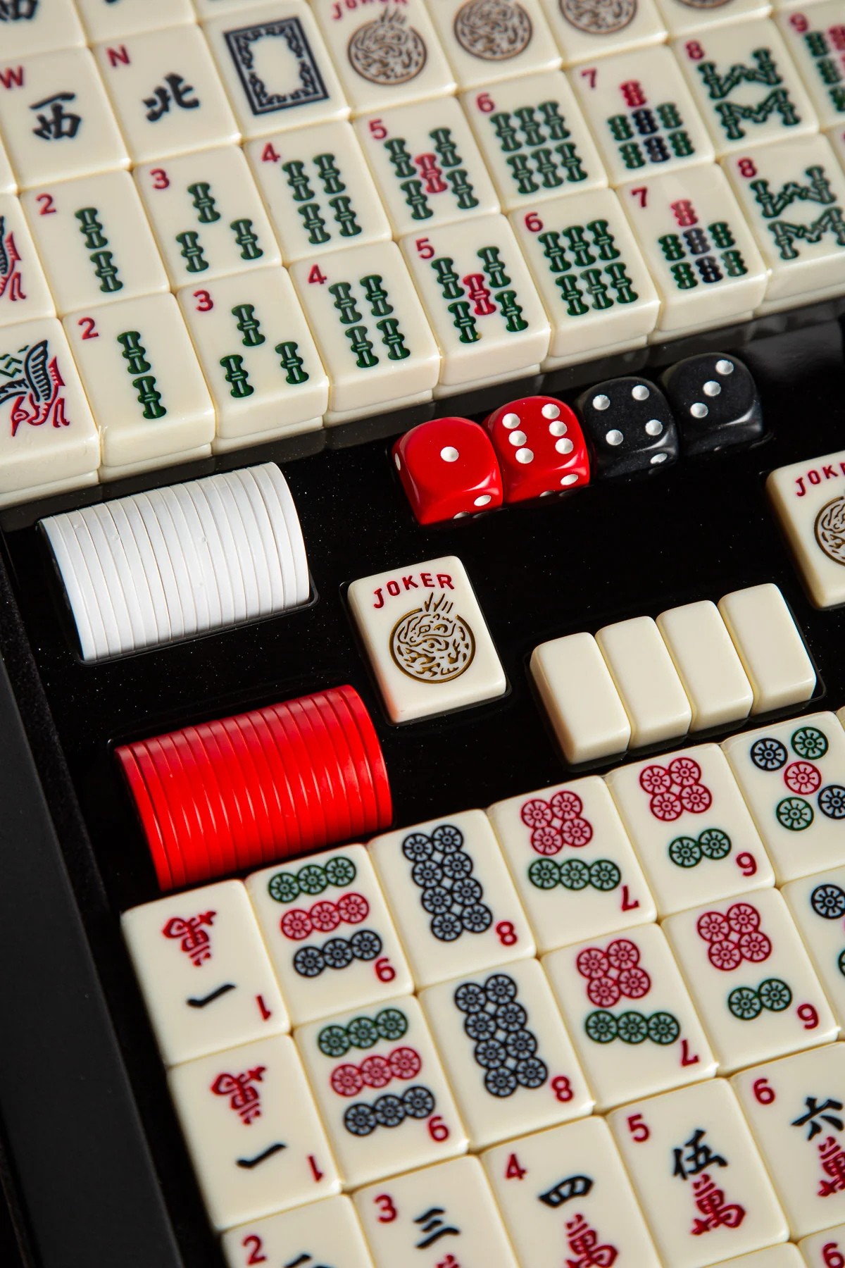 AGRESTI | EBONY POLISHED MAHJONG SET - Image 5