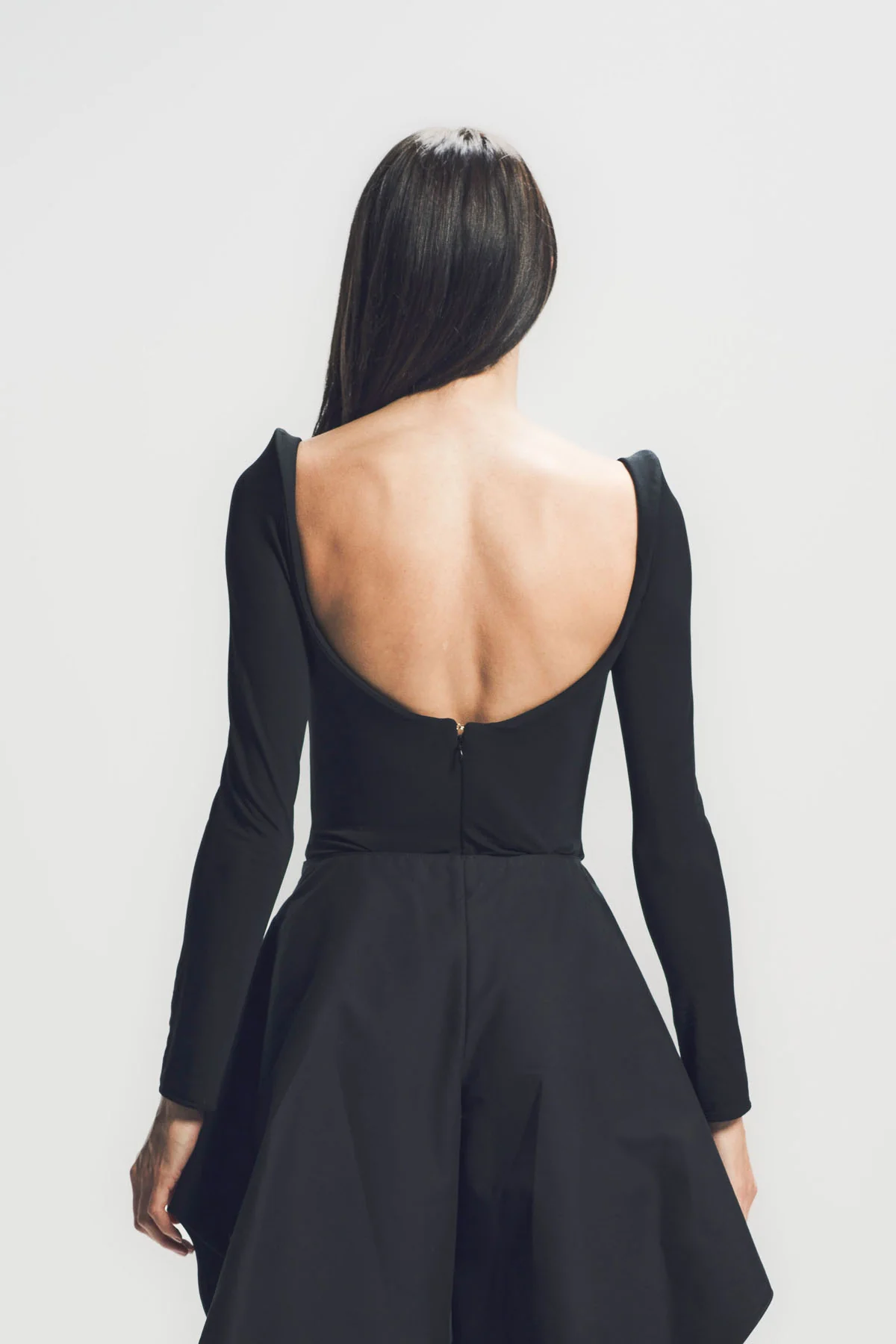 ALAÏA | CURVED SOFT JERSEY BODYSUIT - Image 5