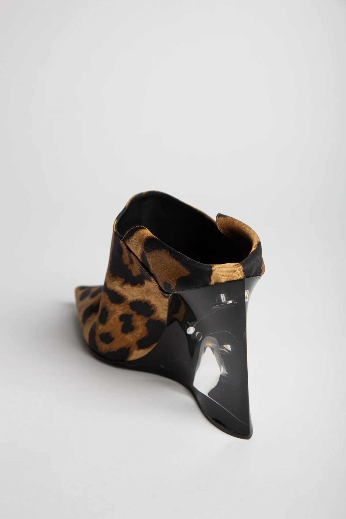 Alaïa | Invisible Mules in Printed Twill - Image 4
