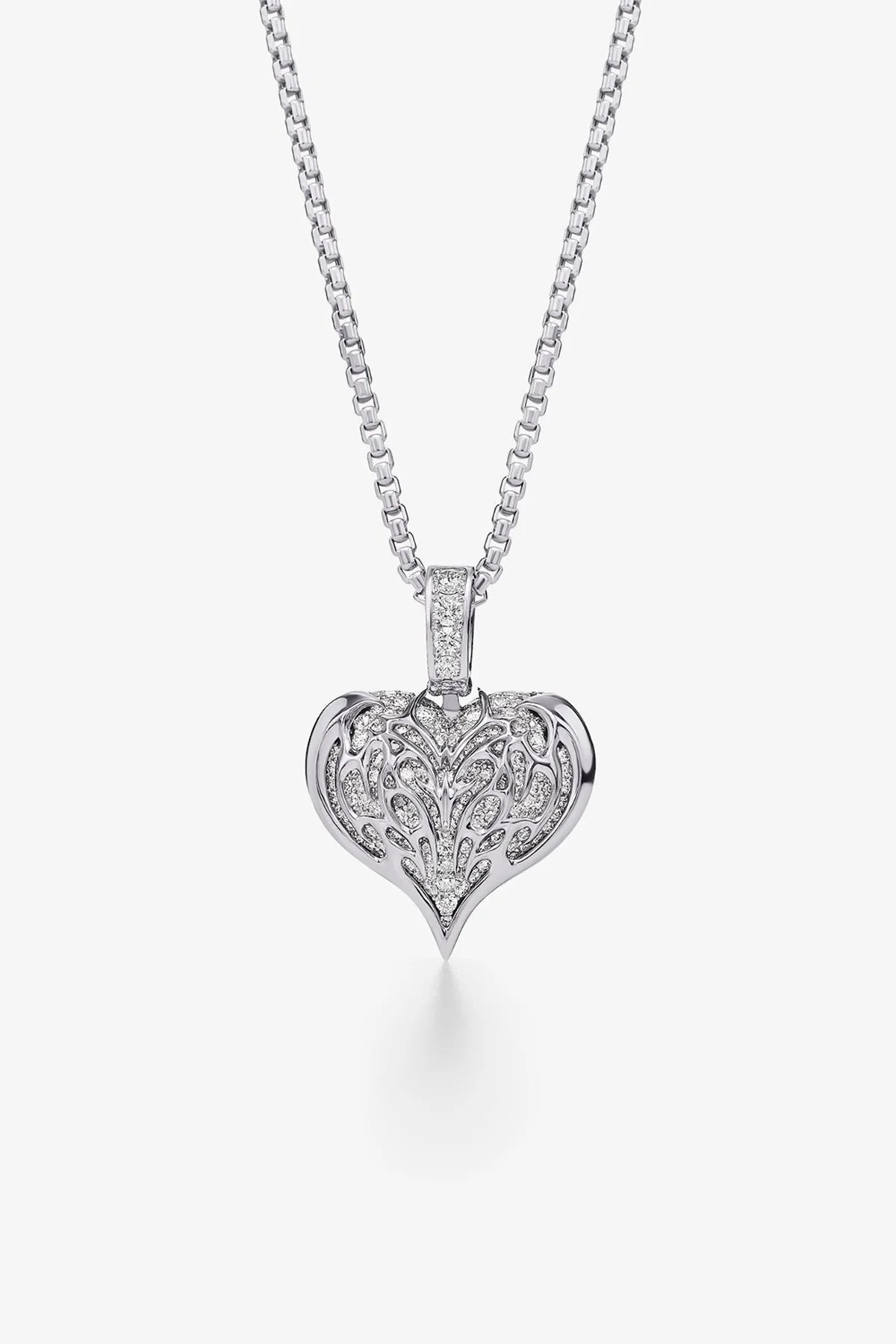 ALEX MOSS | TRINITY HEART SMALL PENDANT