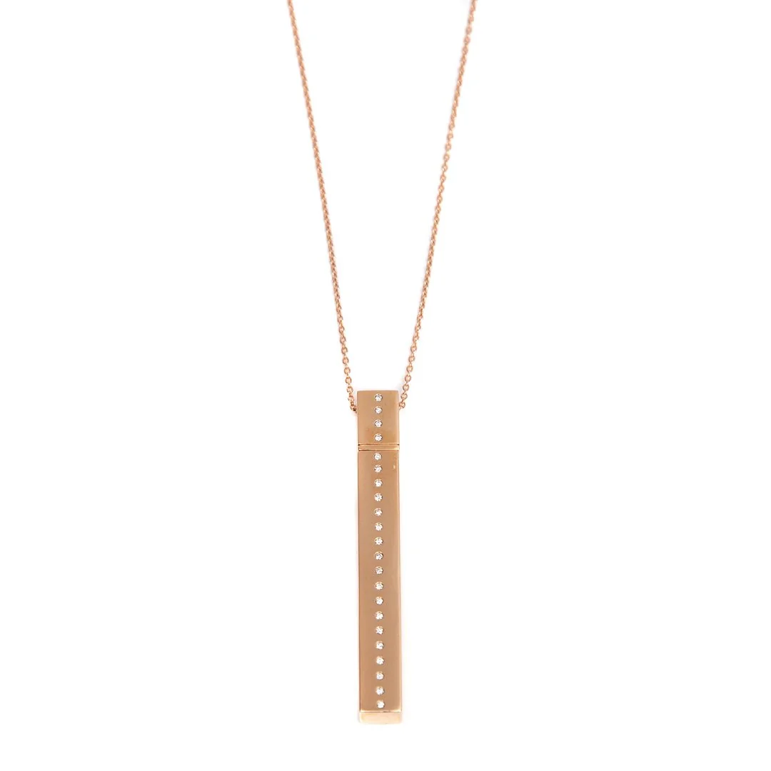 DIANE KORDAS | GOLD AND DIAMOND PERFUME BOTTLE NECKLACE - Image 3