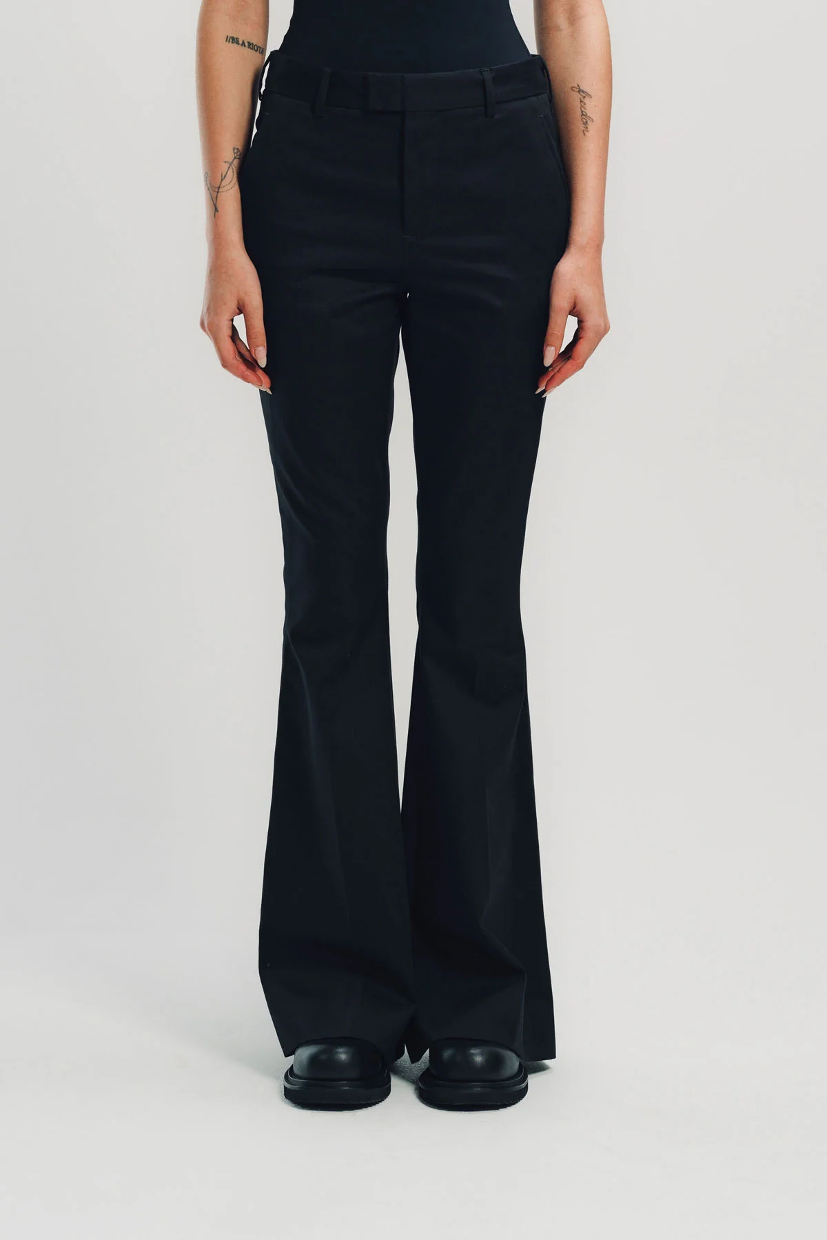ANN DEMEULEMEESTER | ADRI BOOTCUT TROUSERS - Image 2