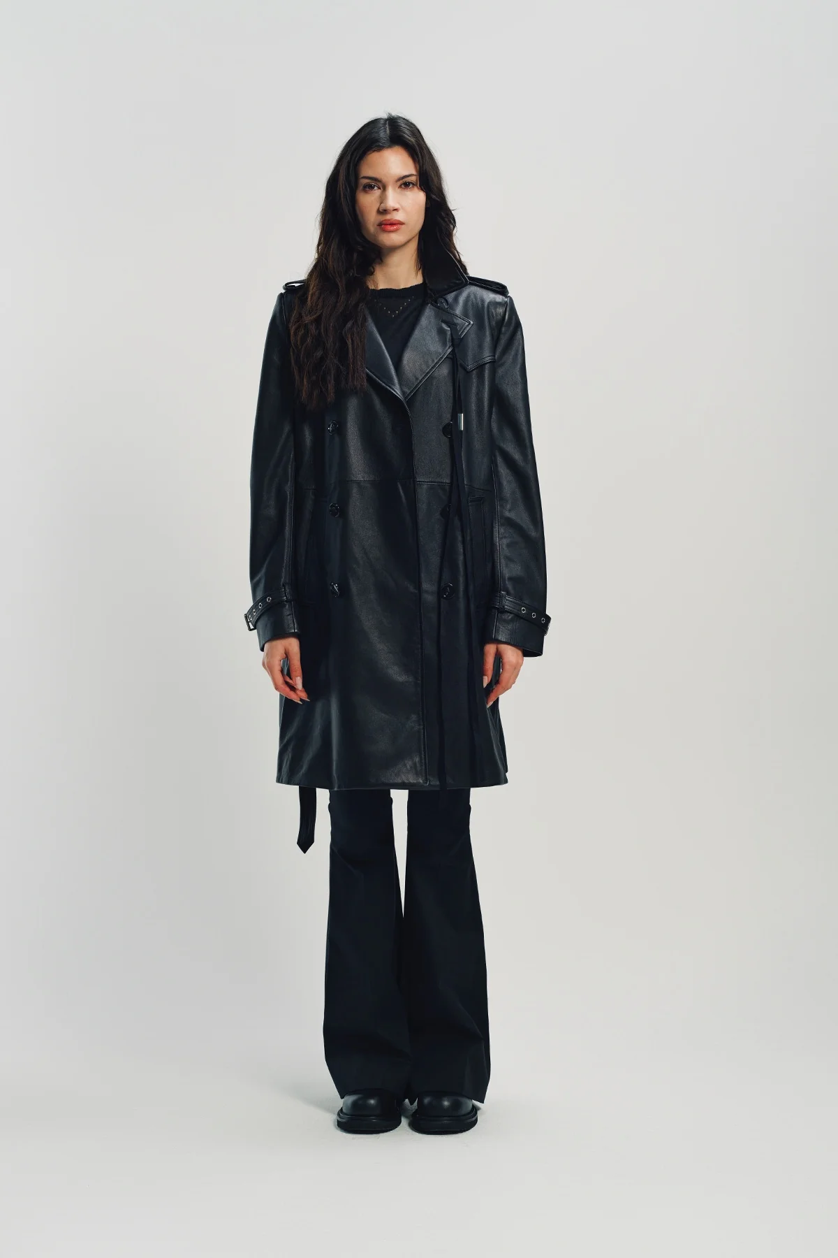 ANN DEMEULEMEESTER | EDA FITTED DOUBLE BREASTED COAT - Image 2