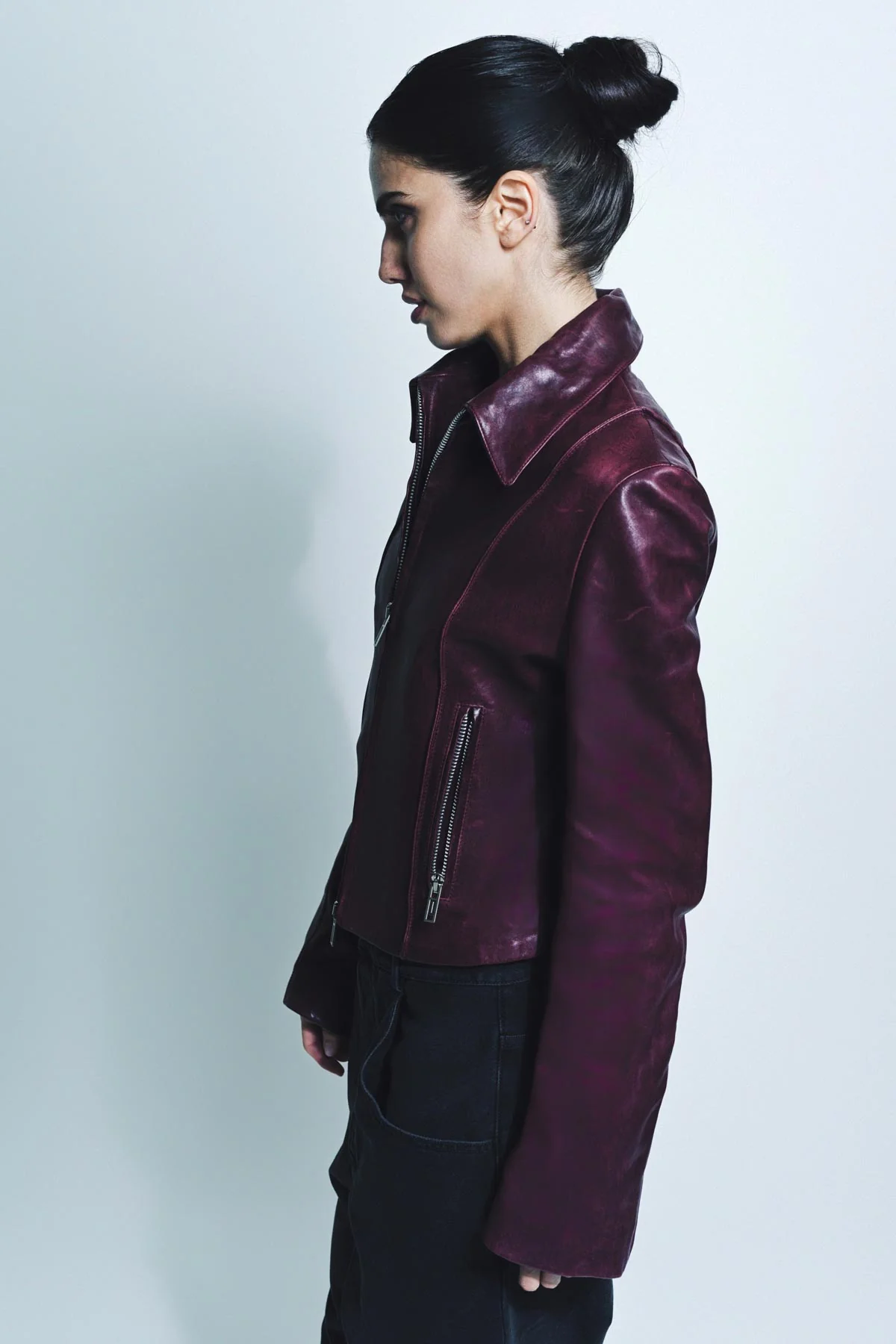 ANN DEMEULEMEESTER | ESTER BIKER JACKET - Image 3