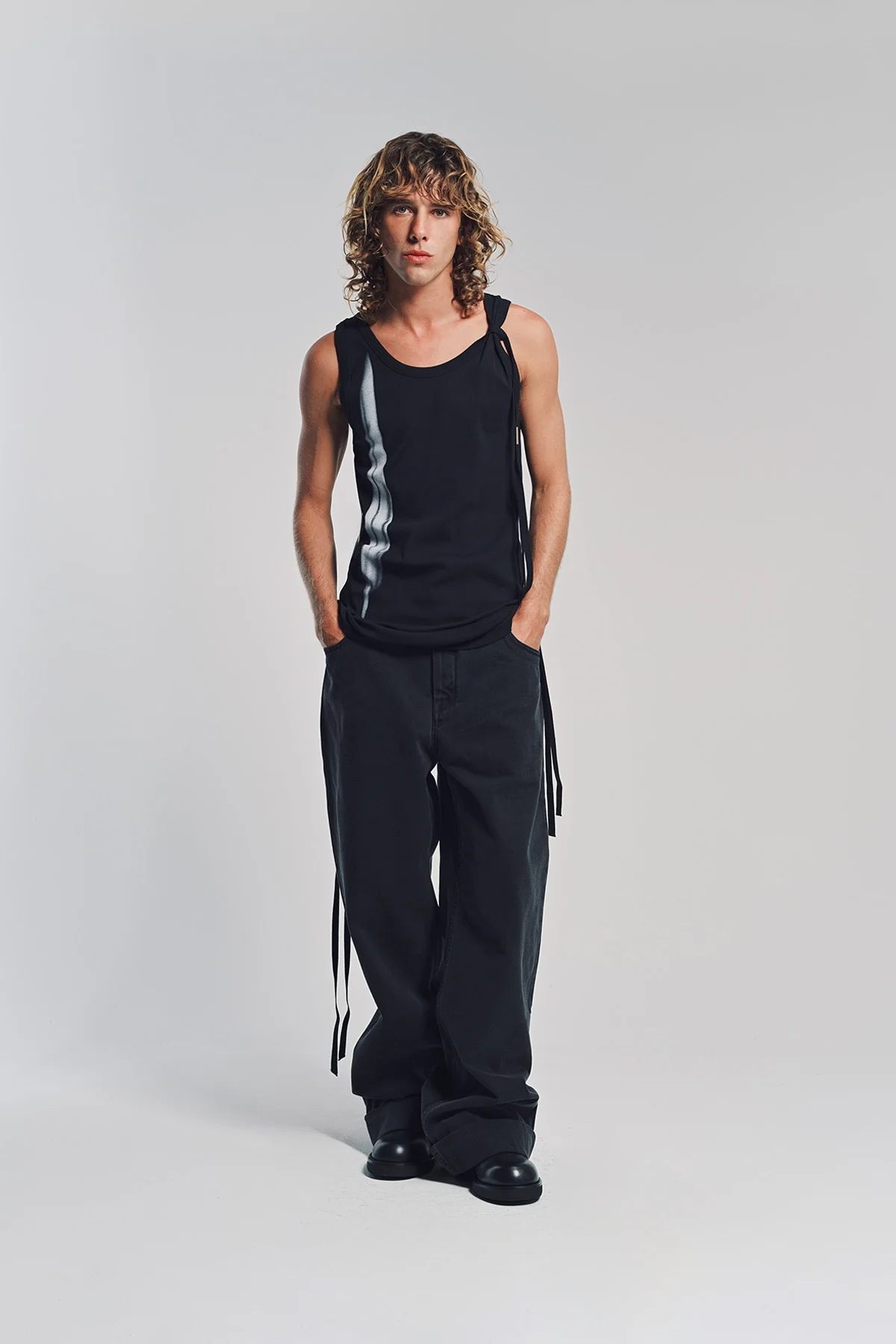 ANN DEMEULEMEESTER | FEATHER PRINT SEVA TANK