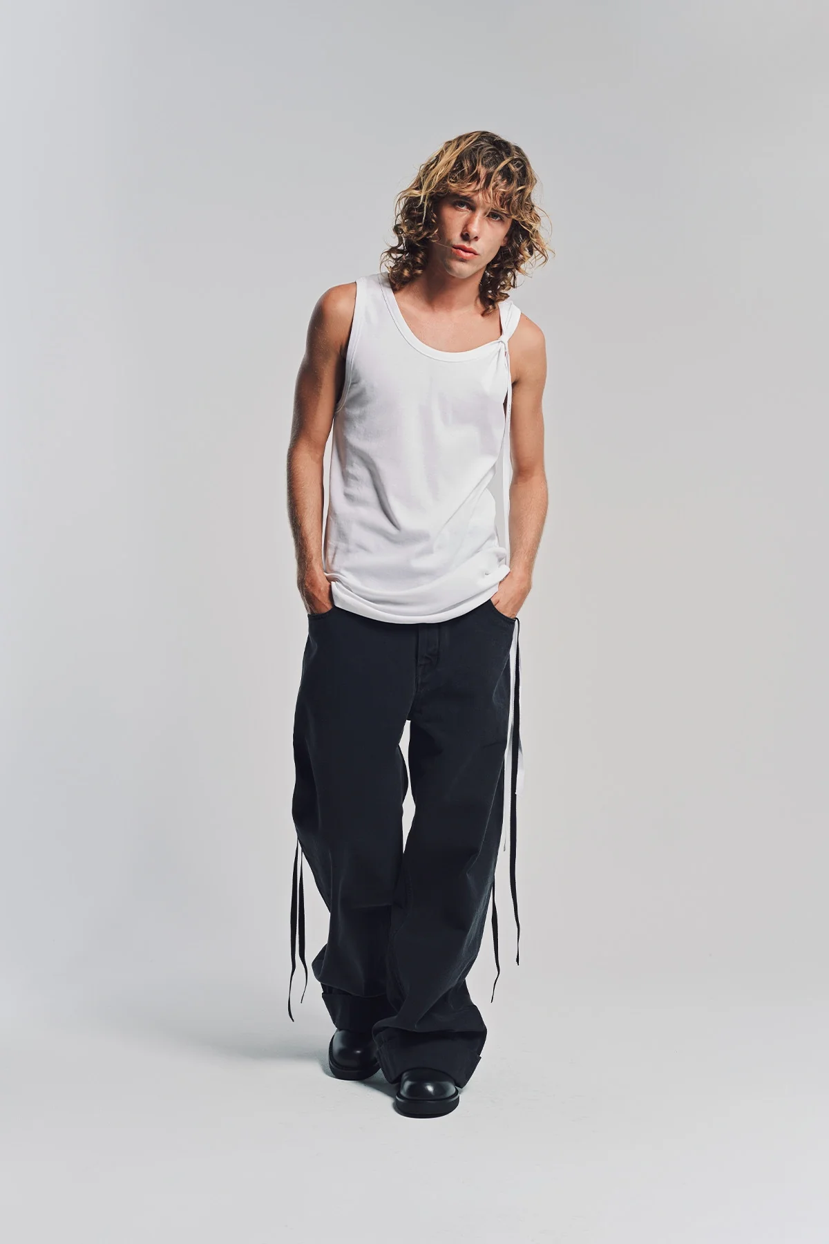 ANN DEMEULEMEESTER | FEATHER PRINT SEVA TANK - Image 6
