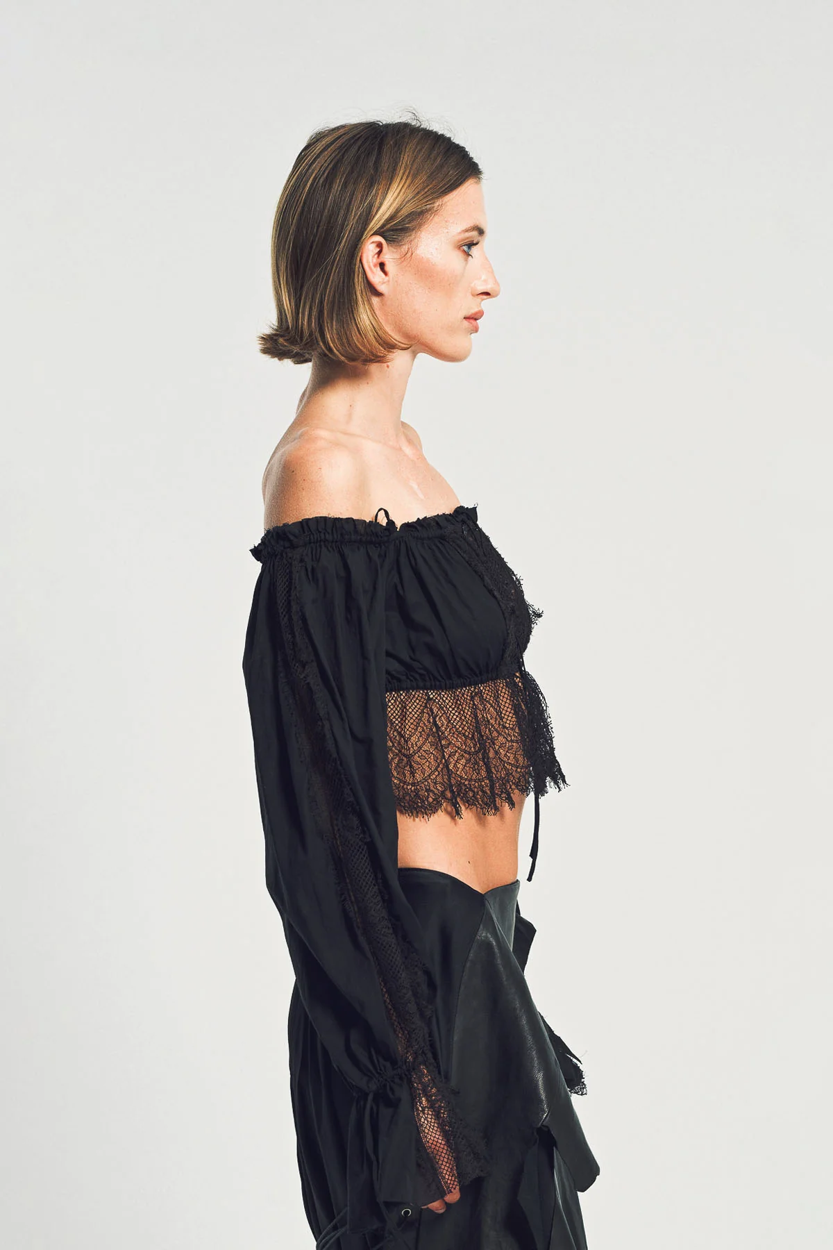 ANN DEMEULEMEESTER | JORUNN CROP TOP - Image 3