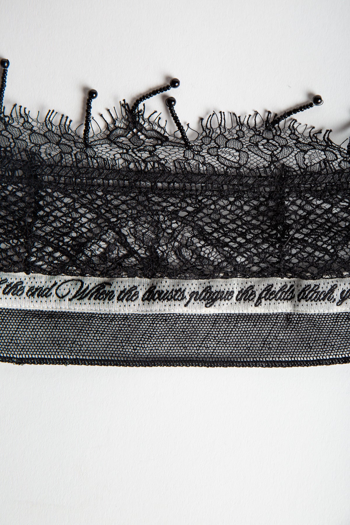 ANN DEMEULEMEESTER | KLAS EMBROIDERED LACE CAP - Image 2