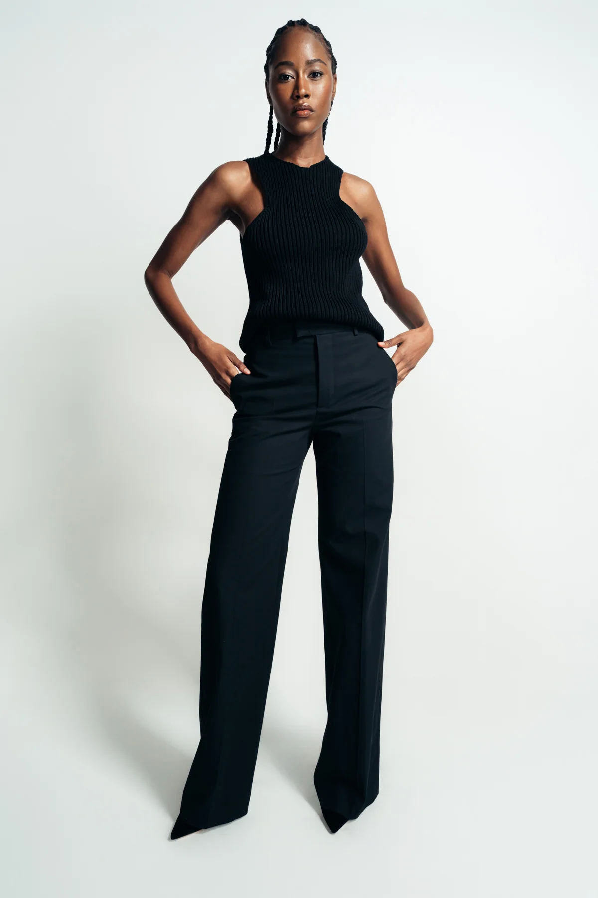 ANN DEMEULEMEESTER | MAAIKE FLARED COMFORT TROUSERS - Image 2