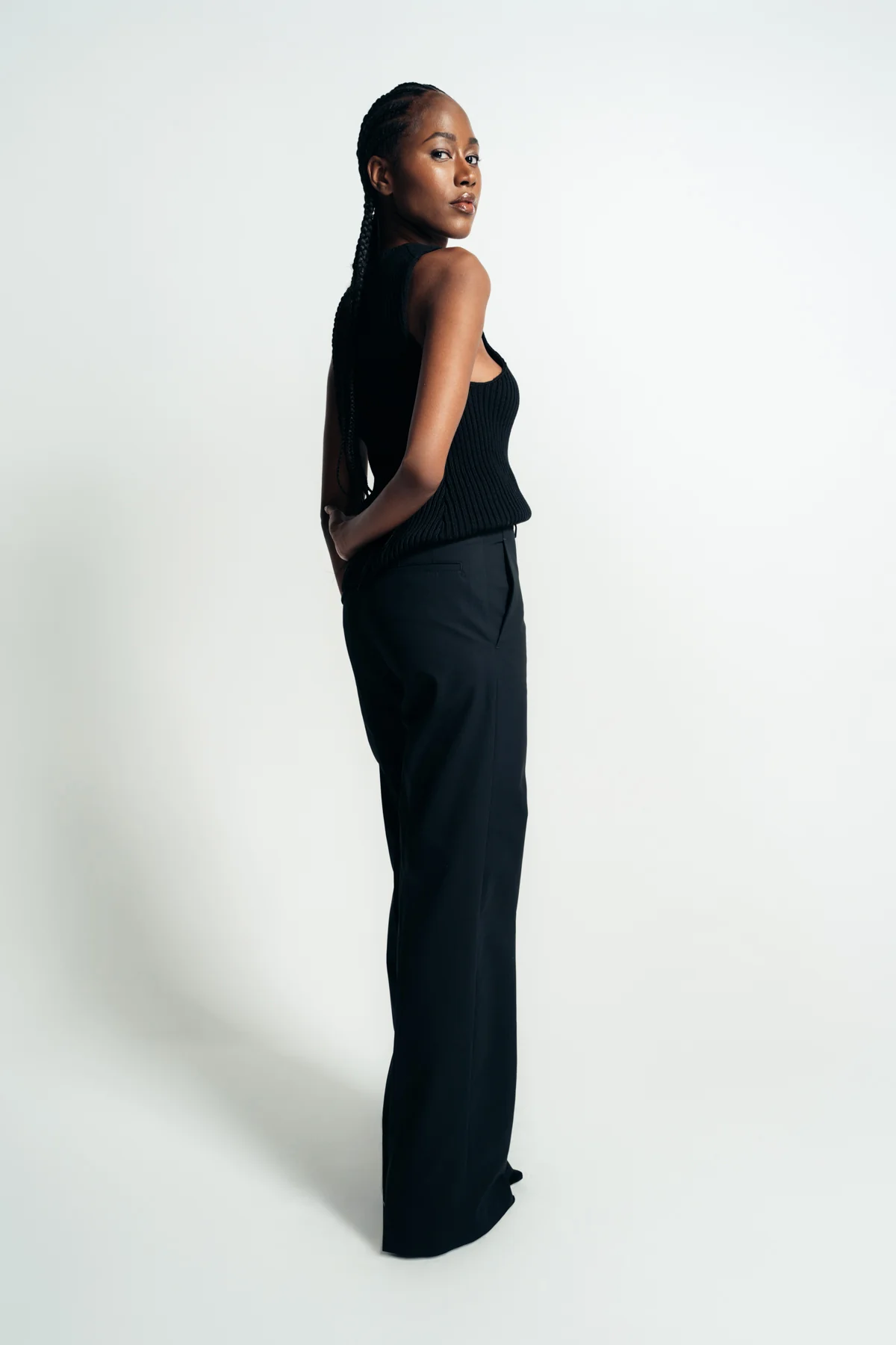 ANN DEMEULEMEESTER | MAAIKE FLARED COMFORT TROUSERS - Image 3