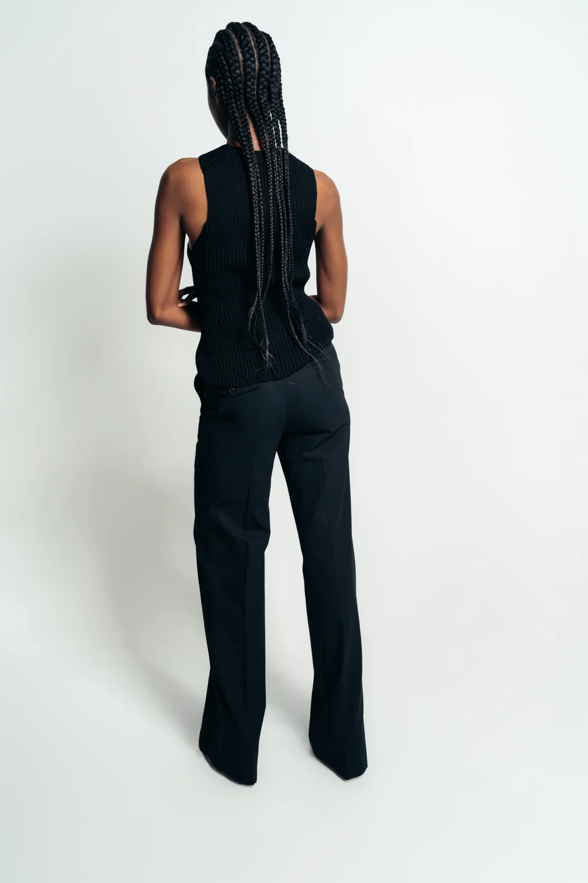 ANN DEMEULEMEESTER | MAAIKE FLARED COMFORT TROUSERS - Image 4