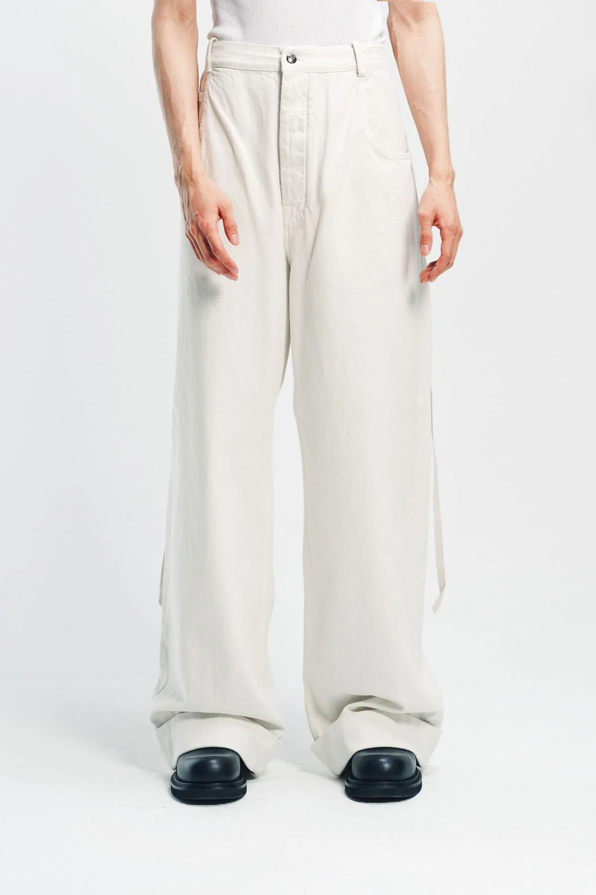 ANN DEMEULEMEESTER | MICHAEL 5 POCKET HIGH COMFORT TROUSERS - Image 2