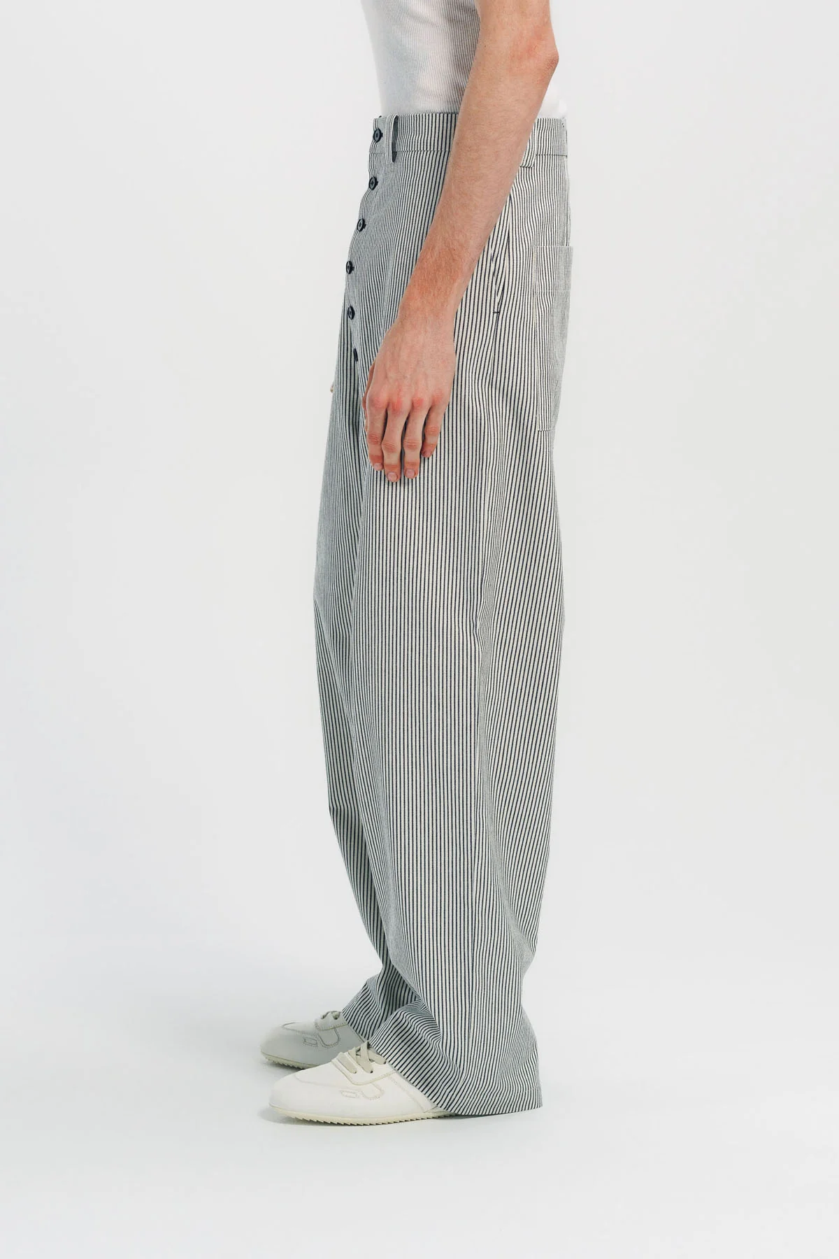 AUBERO | STRIPE PELTON PANTS - Image 3