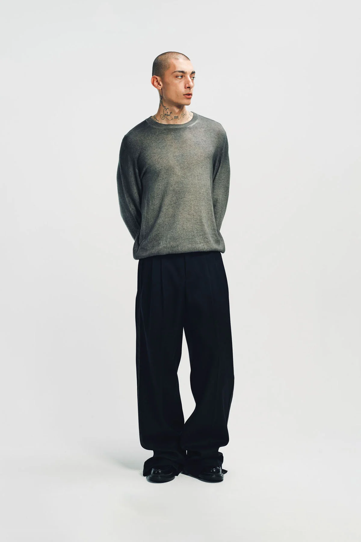 AVANT TOI | HAND PAINTED REVERSIBLE SWEATER