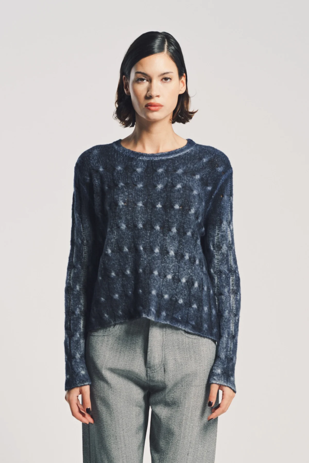 AVANT TOI | PAINTED BRAIDED SWEATER - Image 2