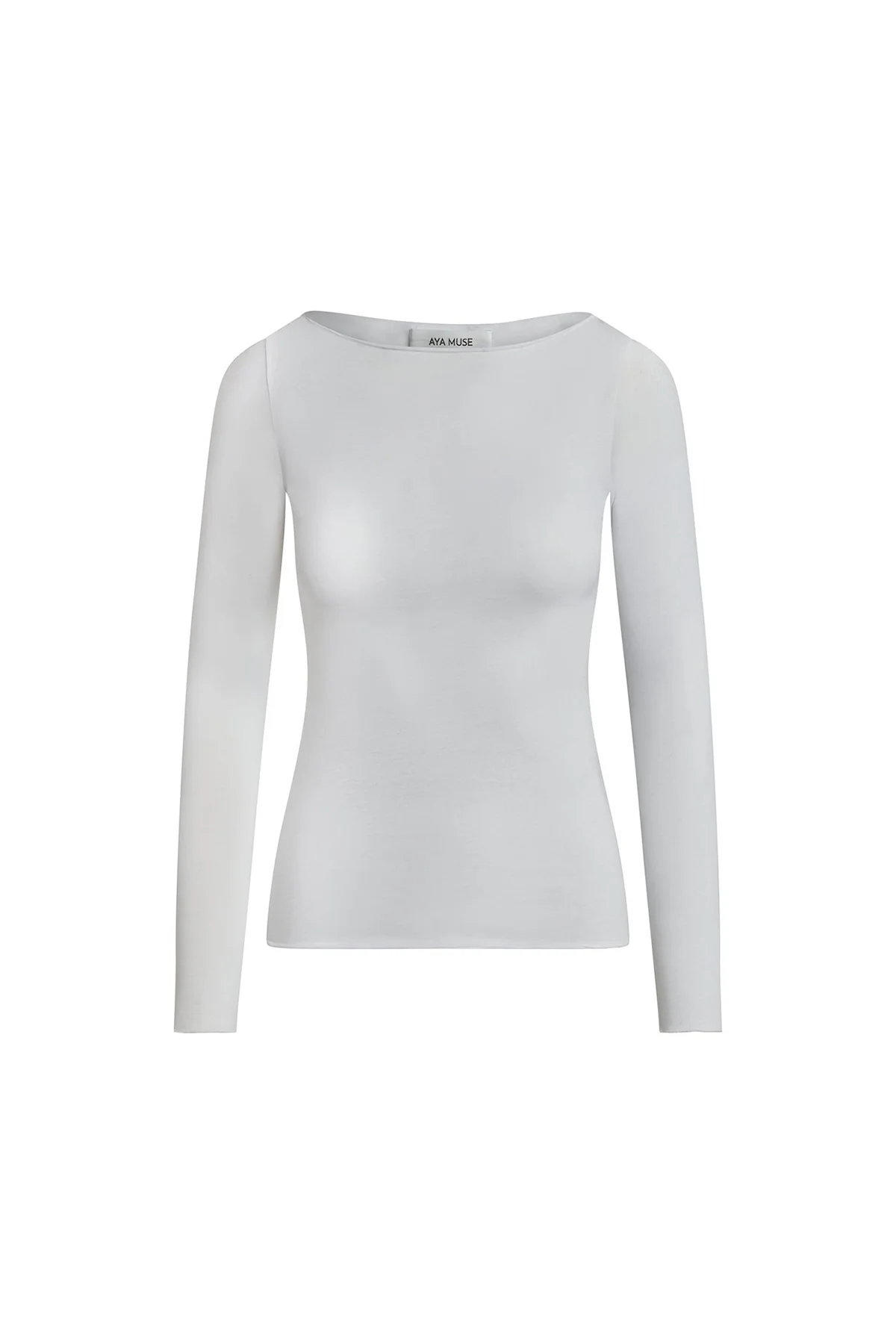 AYA MUSE | BOATNECK LONG SLEEVE TEE - Image 2