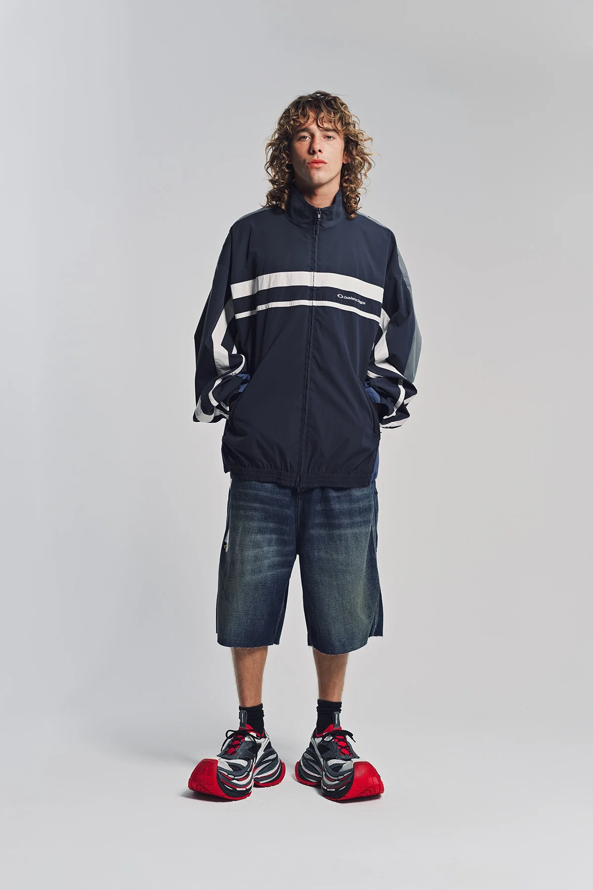 BALENCIAGA | 50/50 TRACKSUIT JACKET