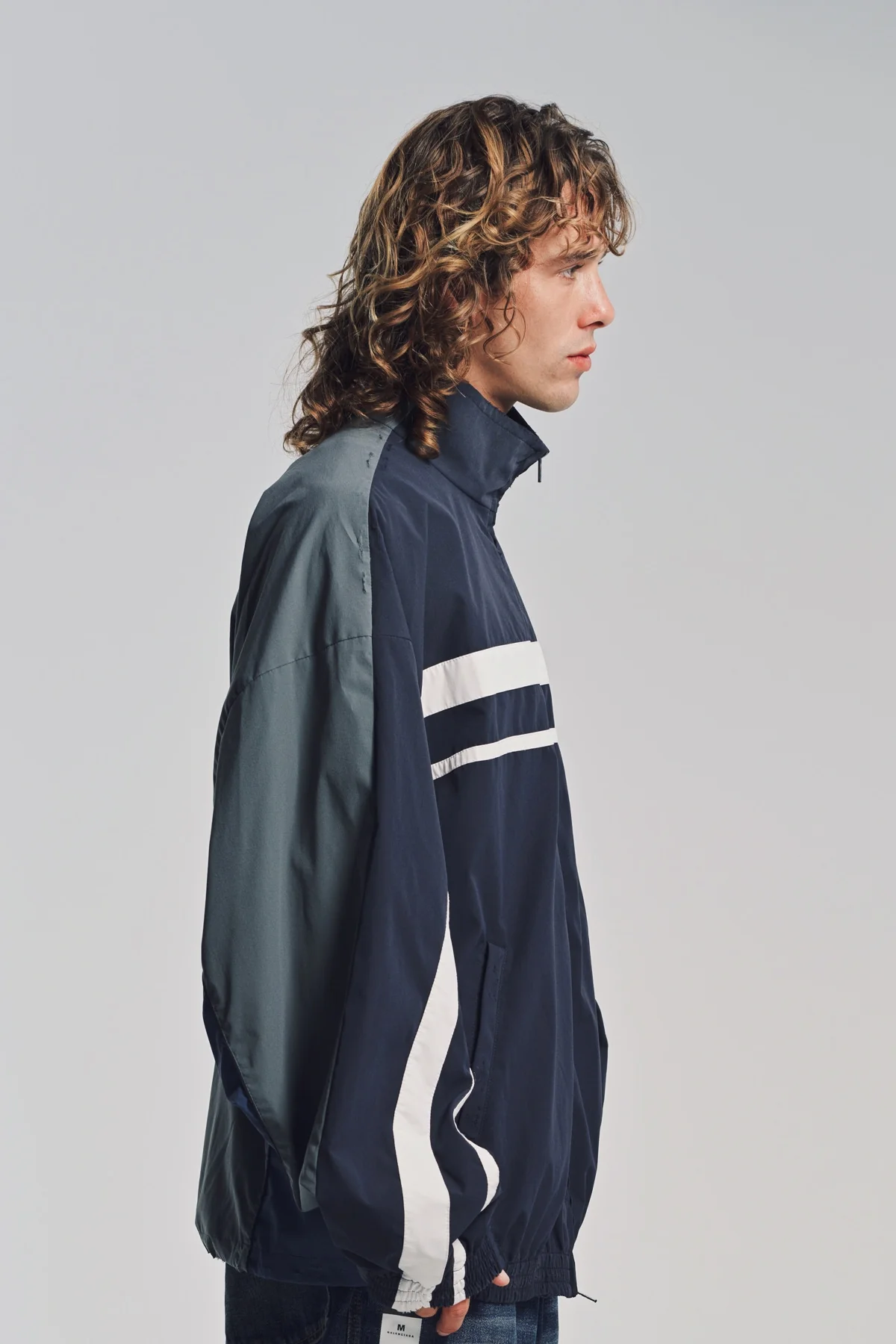 BALENCIAGA | 50/50 TRACKSUIT JACKET - Image 5