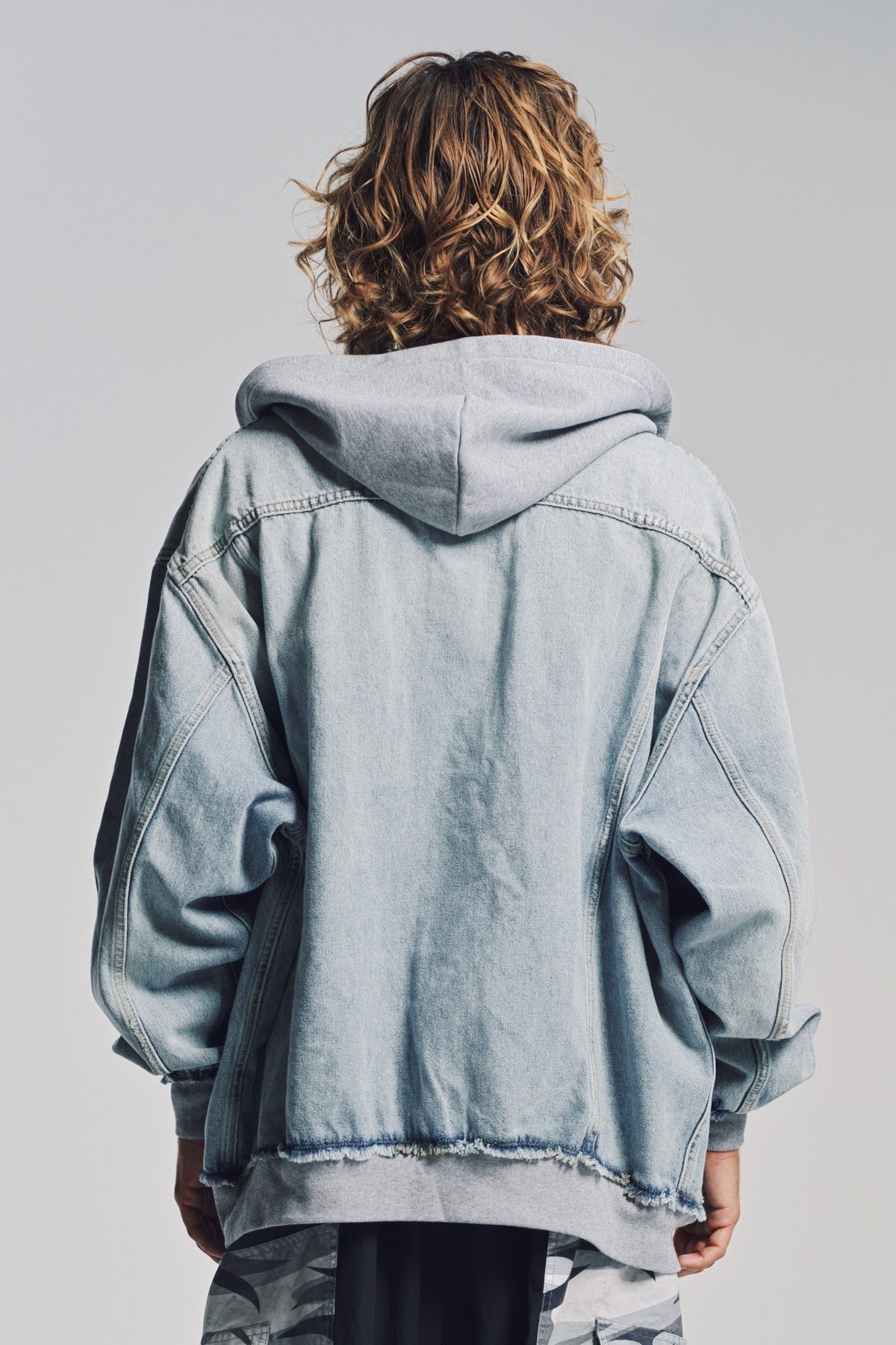 BALENCIAGA | CUT-UP HOODIE JACKET - Image 4