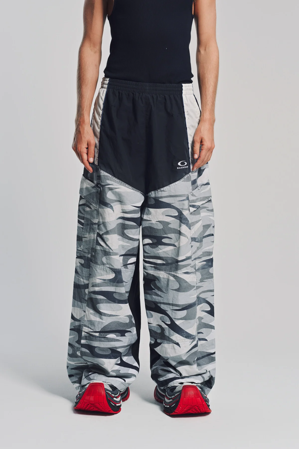 BALENCIAGA | CUT-UP TRACKSUIT PANTS - Image 2