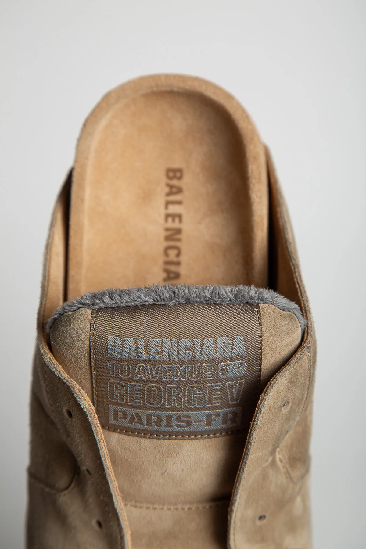 BALENCIAGA | DUMBO MULE IN BEIGE - Image 5