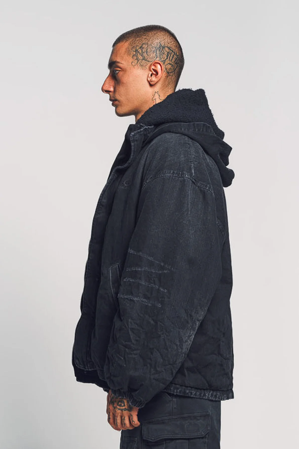 BALENCIAGA | HOODED WORKWEAR JACKET - Image 3