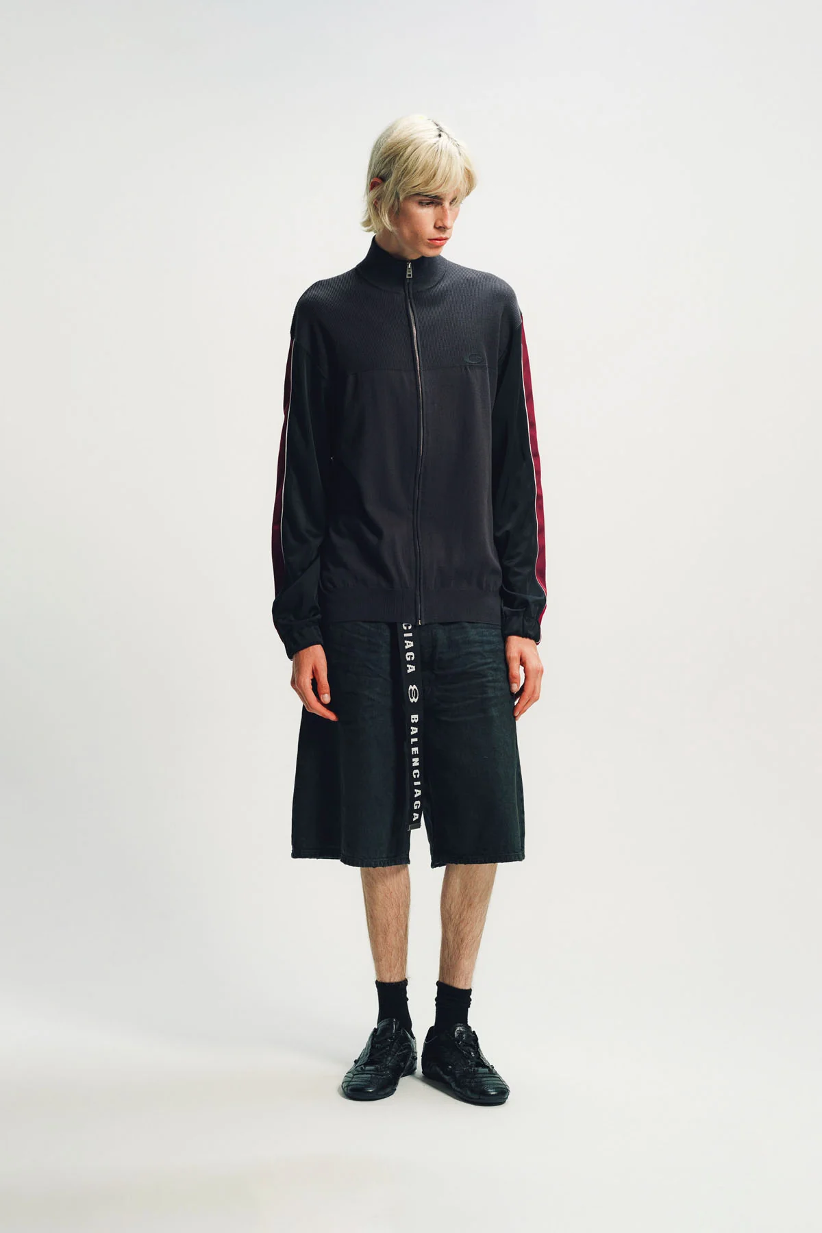 Balenciaga | Hybrid Zip-up Sweater