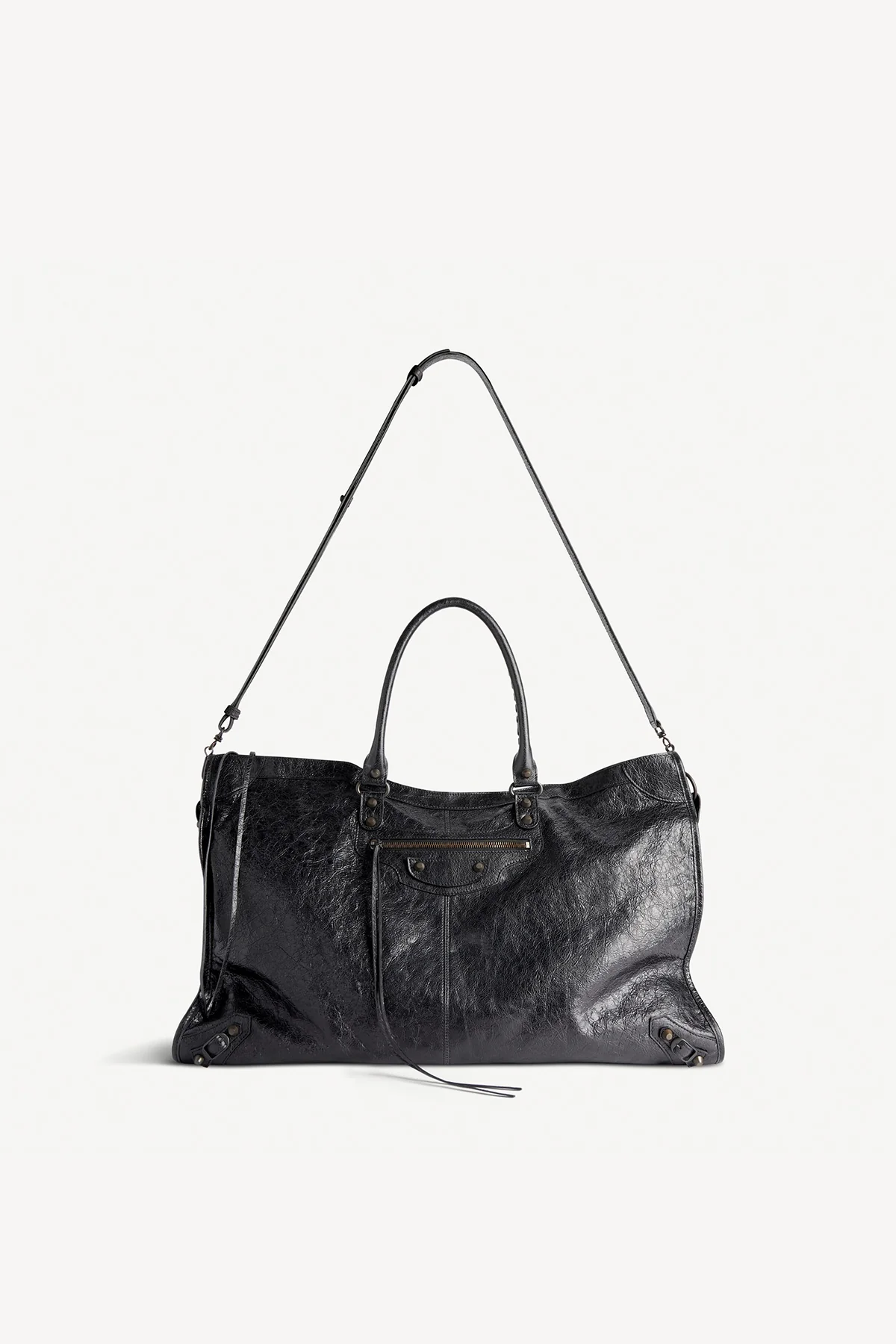 BALENCIAGA | LE CITY TRAVEL BAG IN BLACK - Image 4