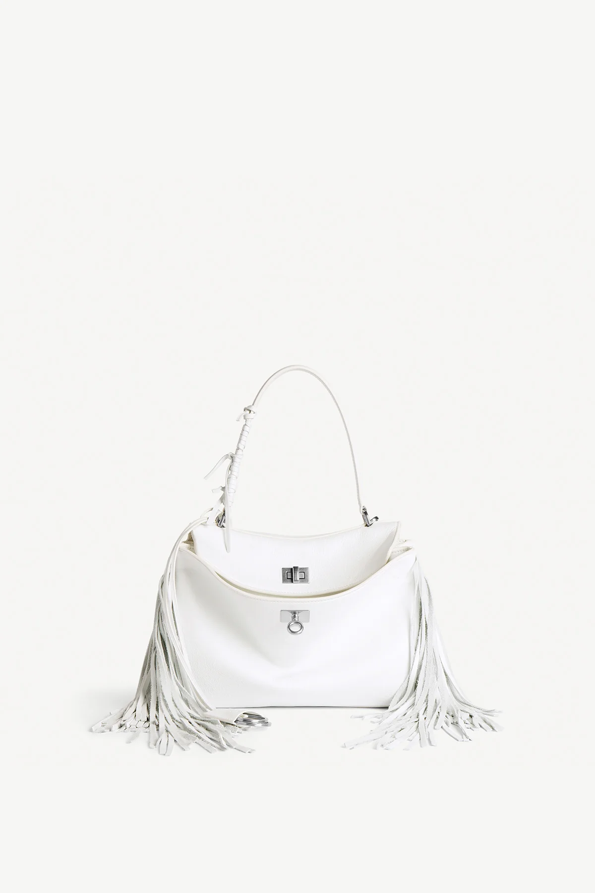 BALENCIAGA | RODEO HANDBAG SMALL IN WHITE