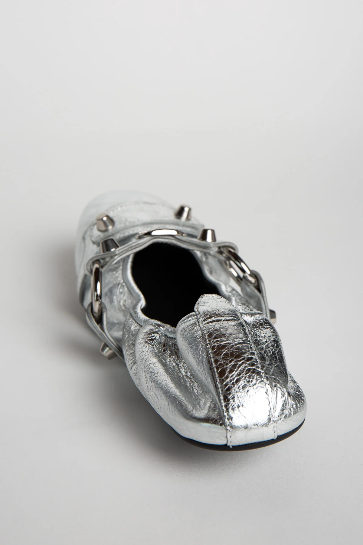 BALENCIAGA | SILVER CITY BALLET FLATS - Image 4
