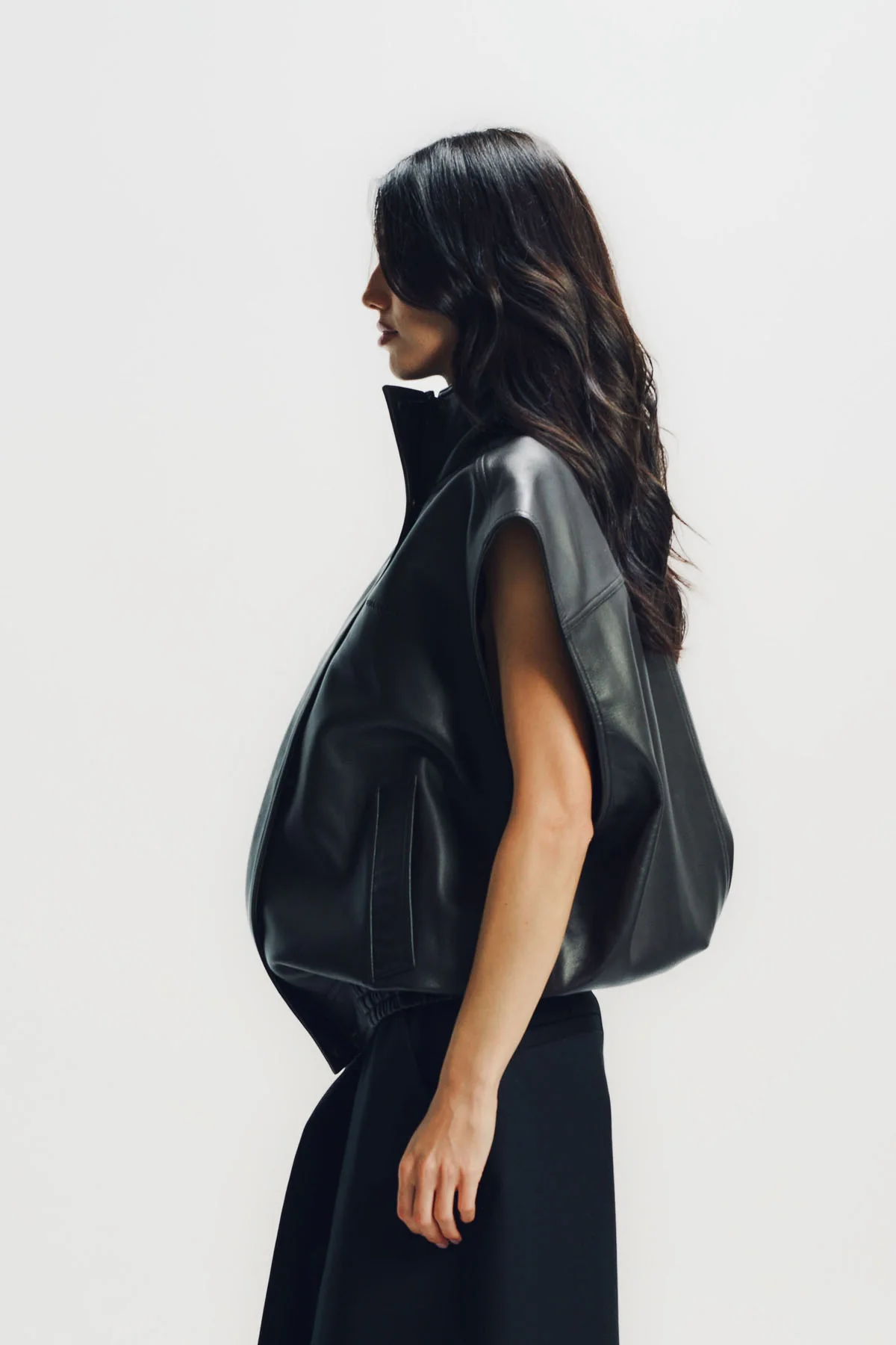 Balenciaga | Sleeveless Blouson - Image 3