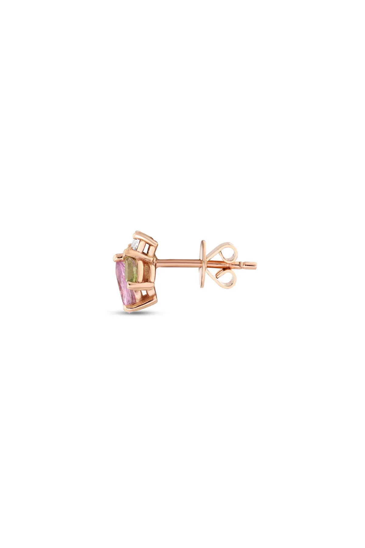 BEE GODDESS | ROSE GOLD QUEEN BEE EARRING - Image 3