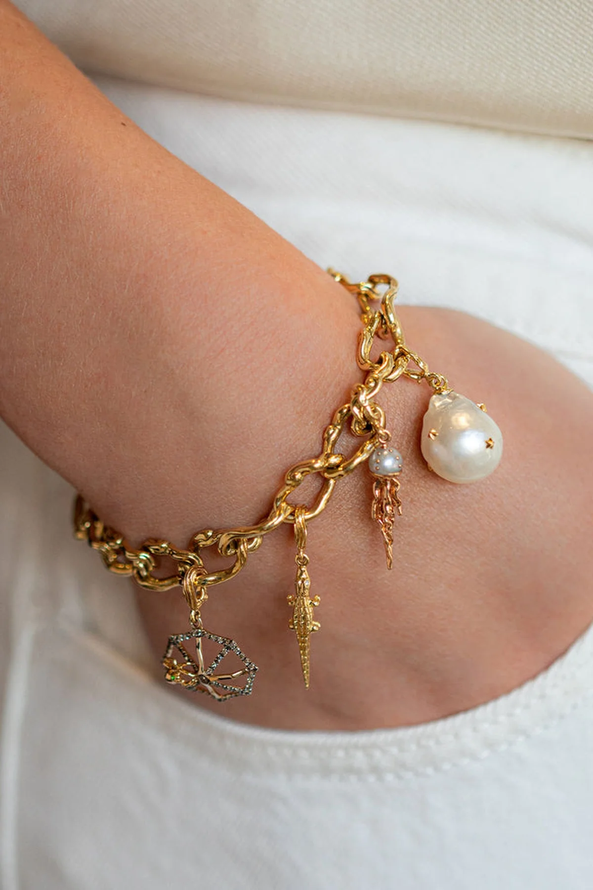 Bibi van der Velden | Jellyfish Pearl Charm - Image 2