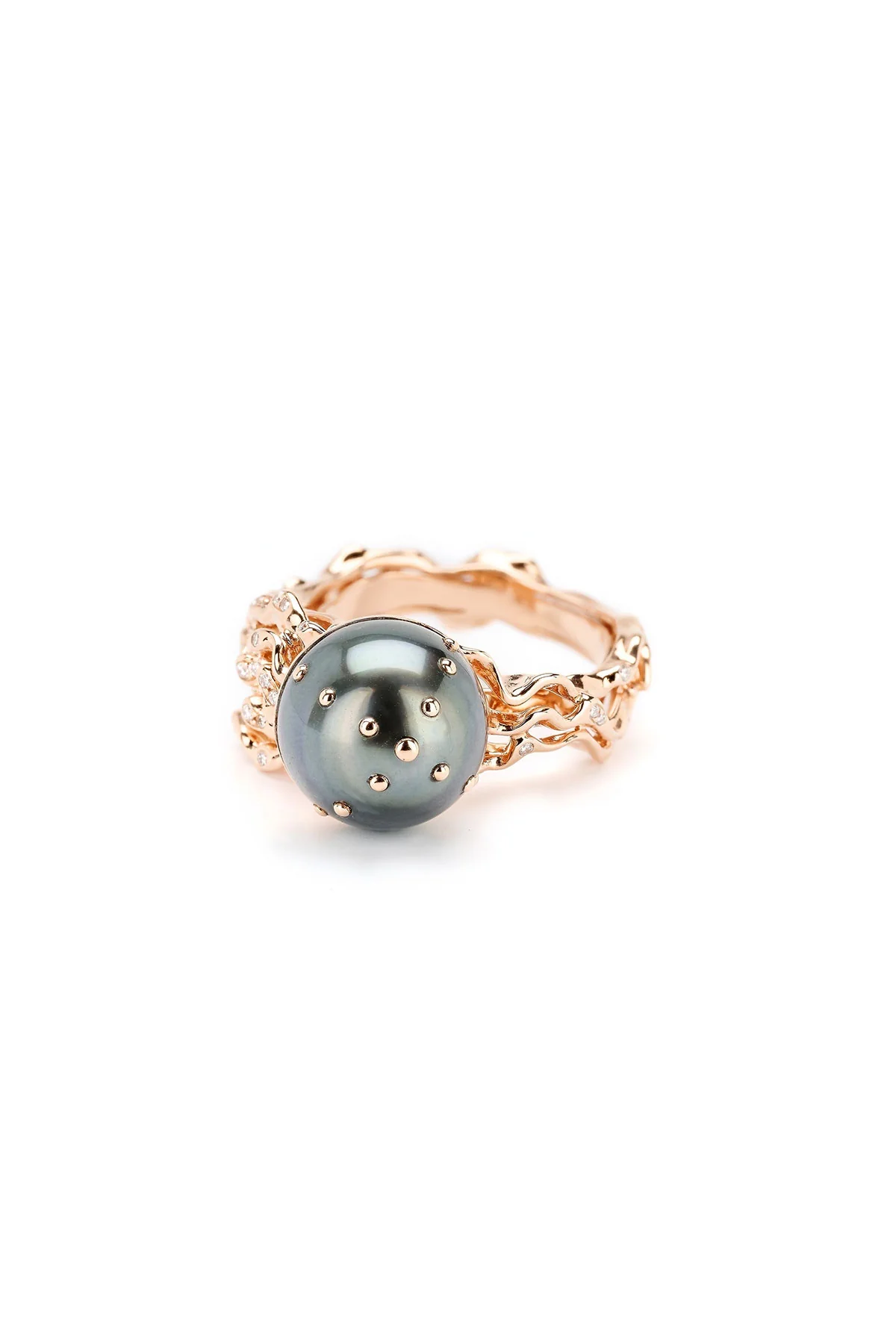 Bibi Van Der Velden | Jellyfish Tahitian Pearl Ring - Image 4