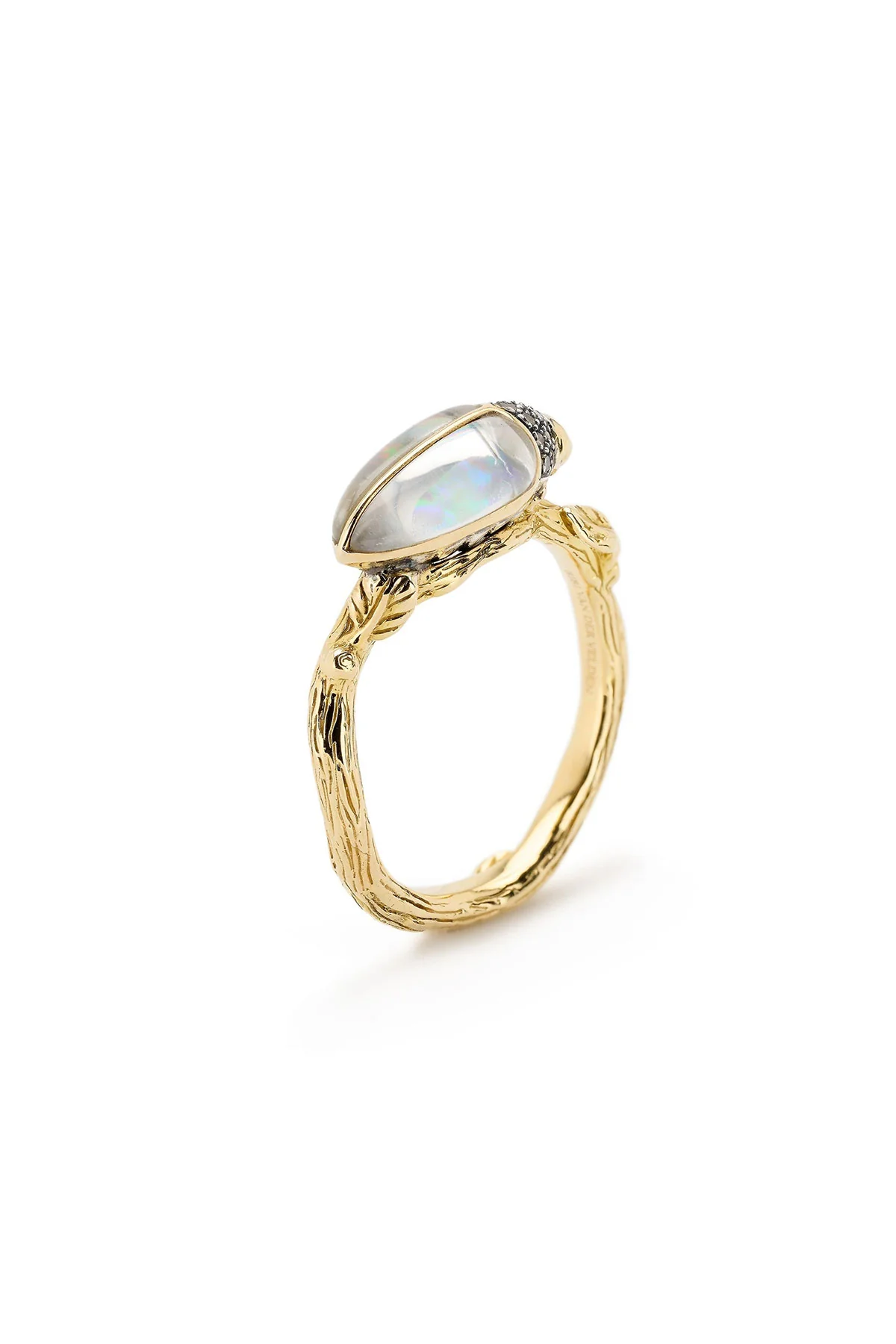 Bibi Van Der Velden | Scarab Opal Stack Ring - Image 2