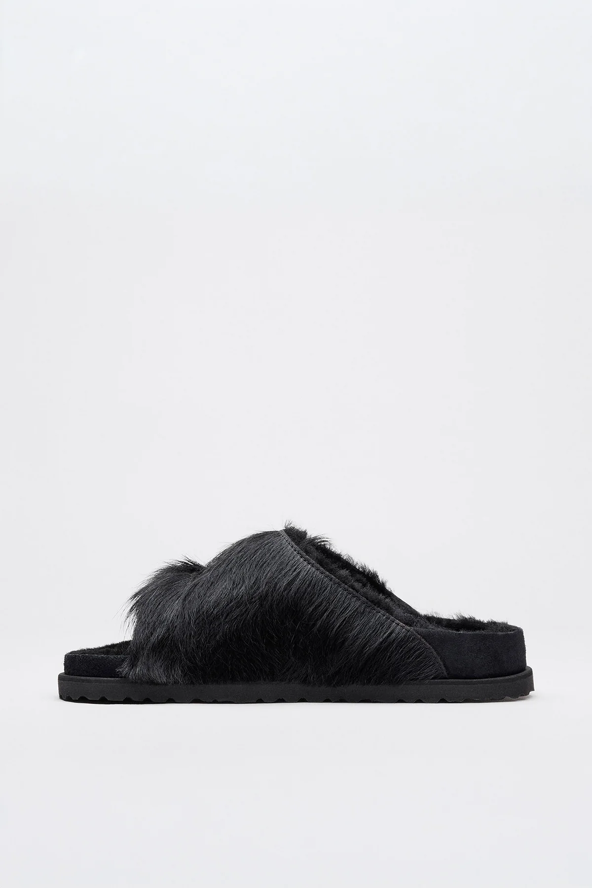 BIRKENSTOCK | WOMEN'S ZÜRICH PONY SHEARLING SANDALS - Image 2