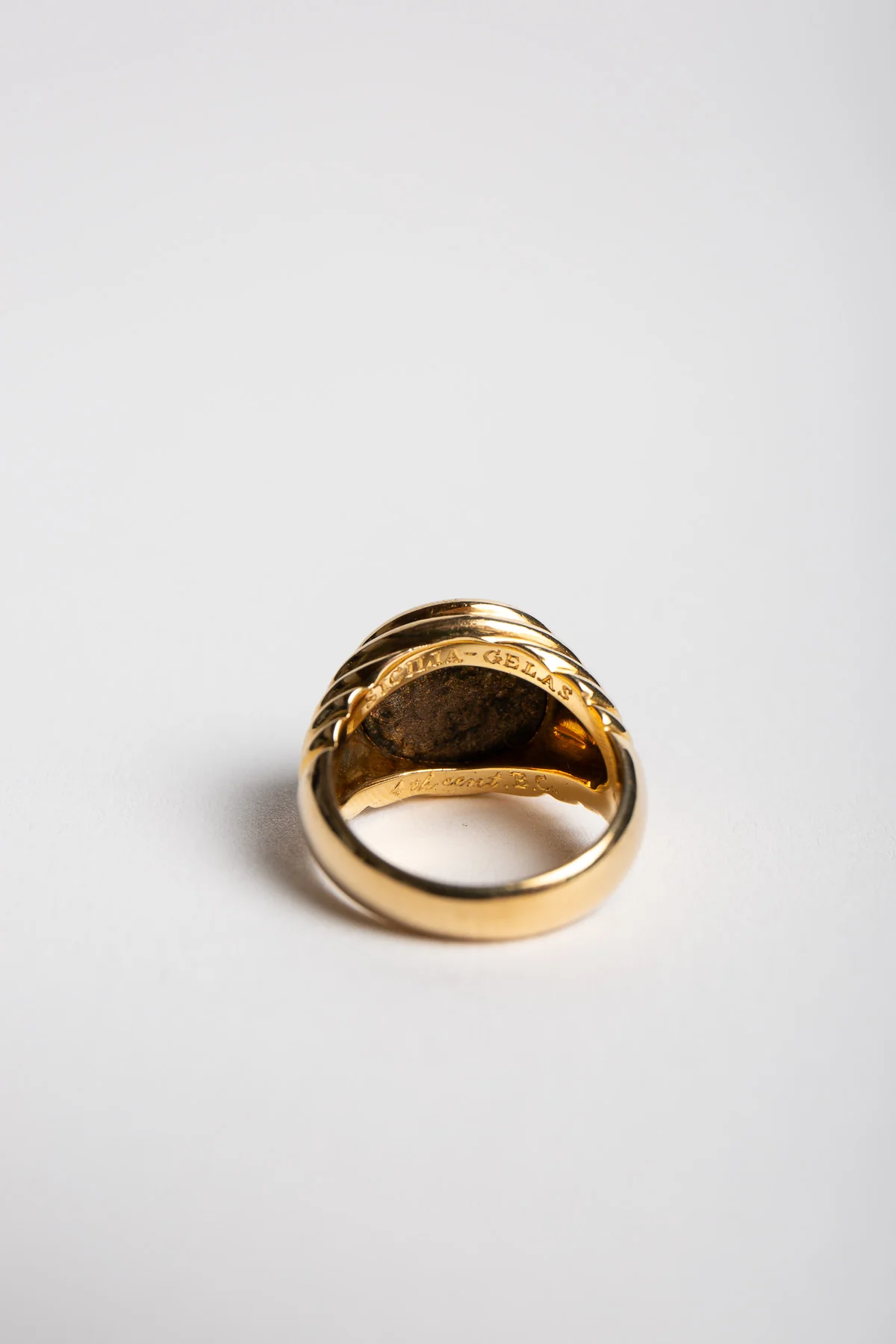 BULGARI | ANCIENT GOLD COIN RING - Image 4