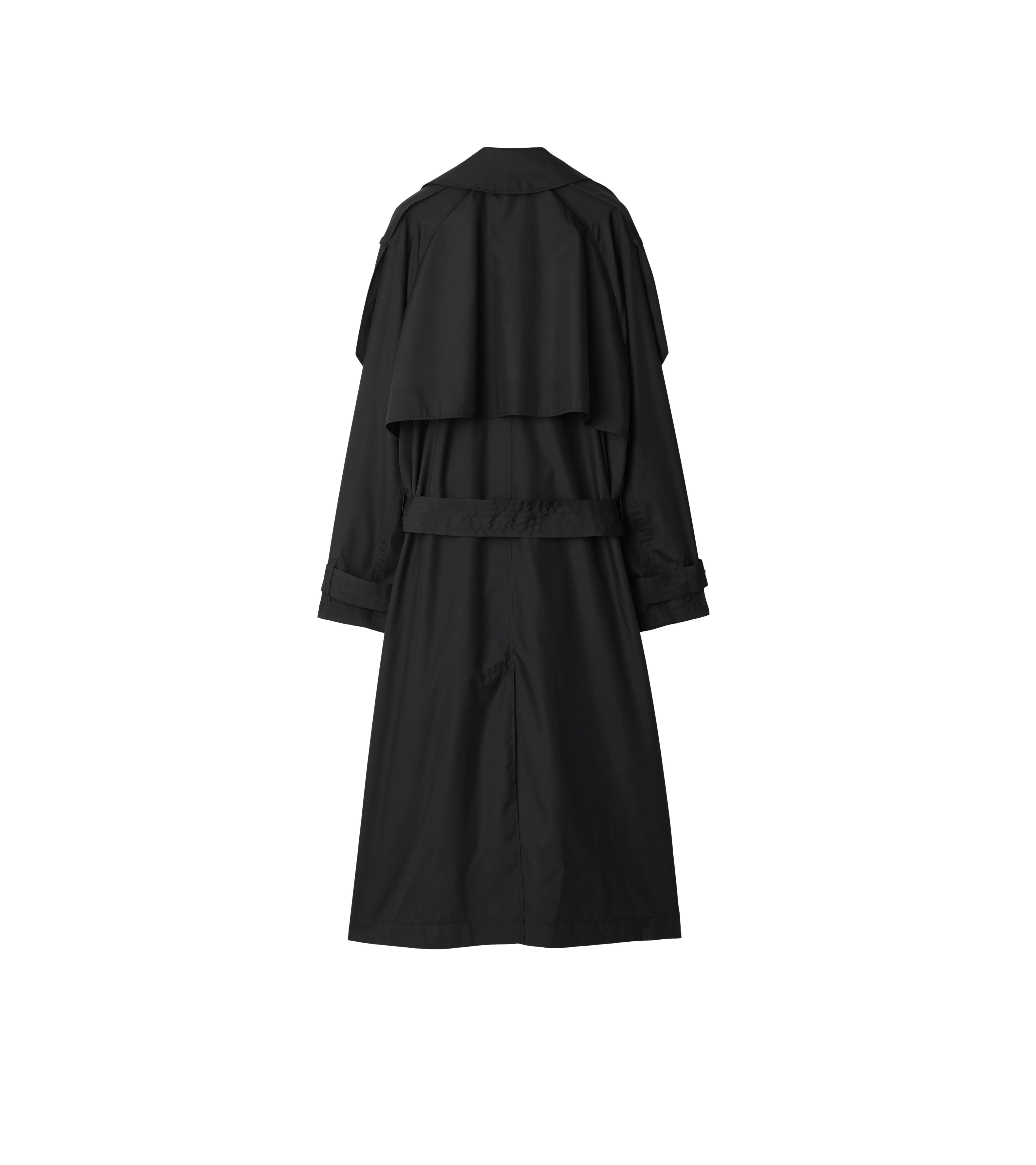 BURBERRY | LONG SILK TRENCH COAT - Image 2