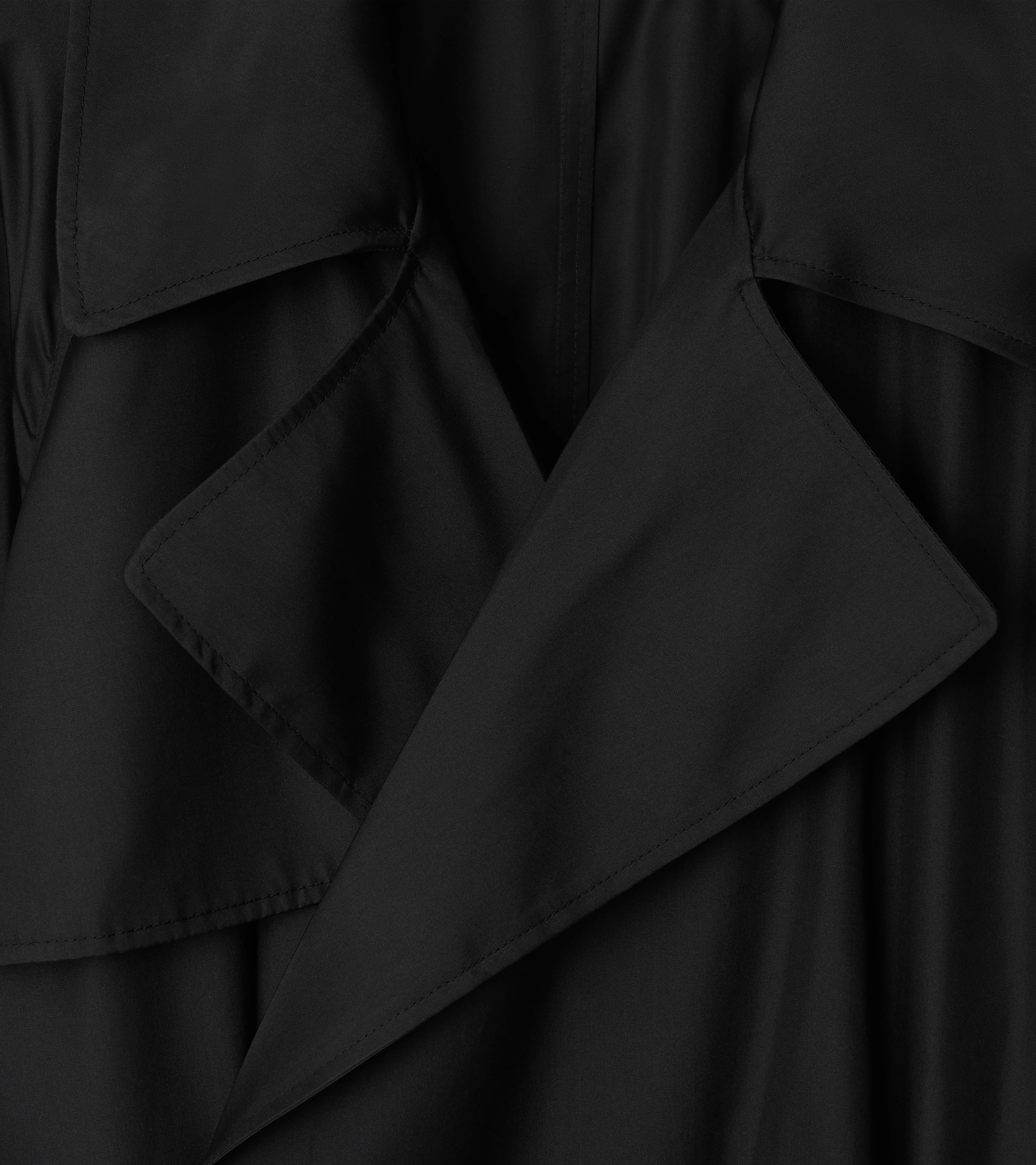 BURBERRY | LONG SILK TRENCH COAT - Image 3