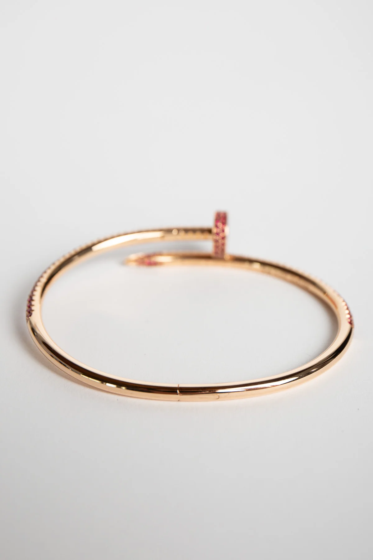 CARTIER | CUSTOM RUBY NAIL BRACELET - Image 3