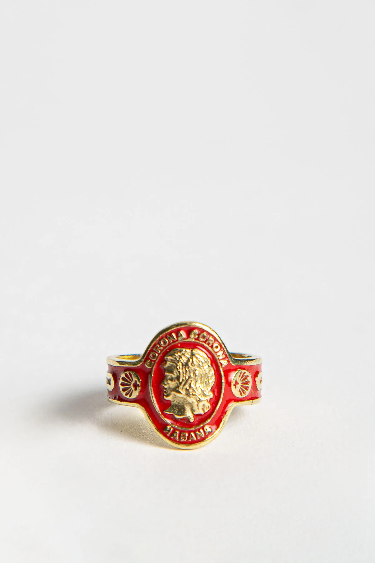 Cartier | 1970s Yellow Gold Habana Cigar Band Ring