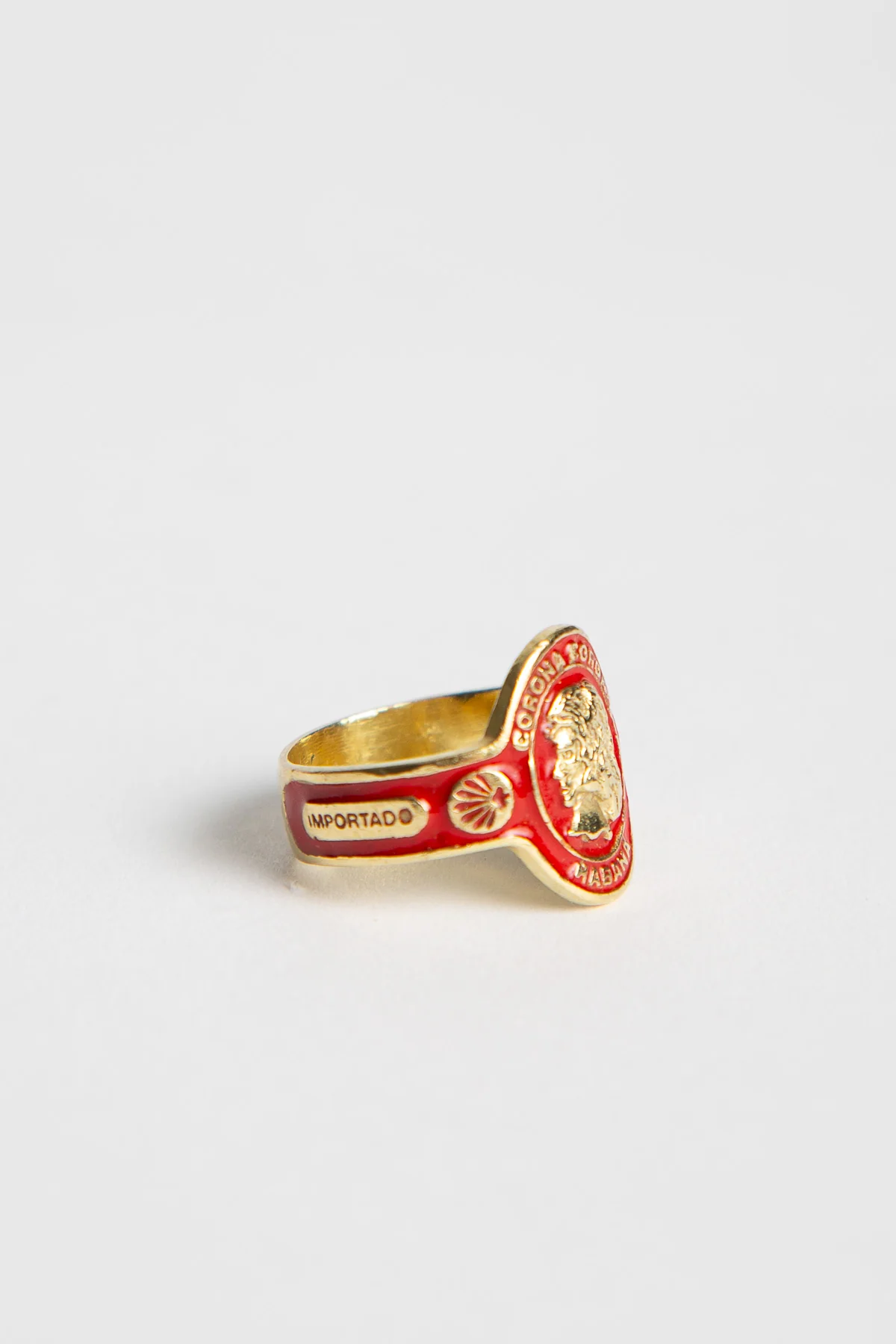 Cartier | 1970s Yellow Gold Habana Cigar Band Ring - Image 2
