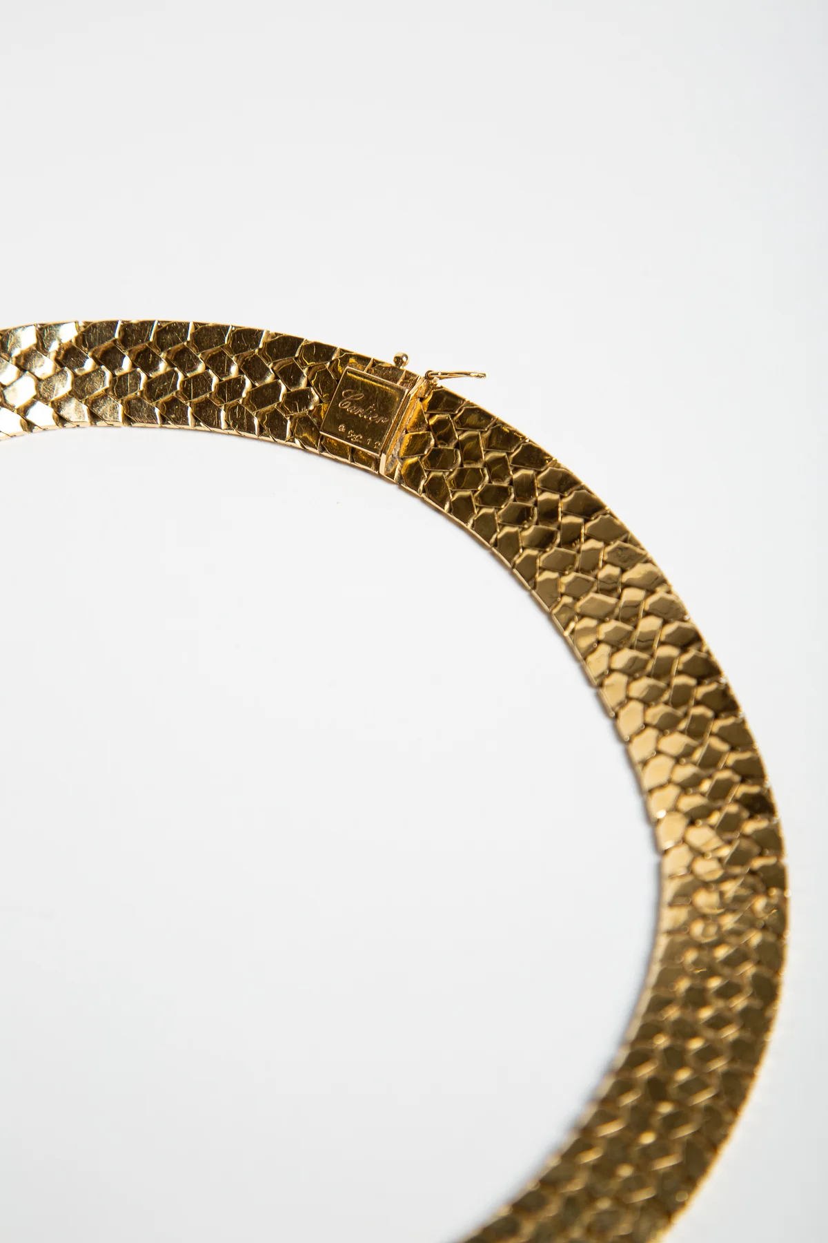 CARTIER | 1996 BASKETWEAVE NECKLACE - Image 3