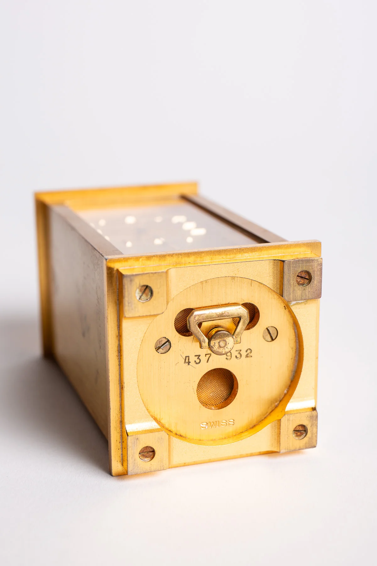 CARTIER | VINTAGE GILT BRASS DESK CLOCK - Image 5