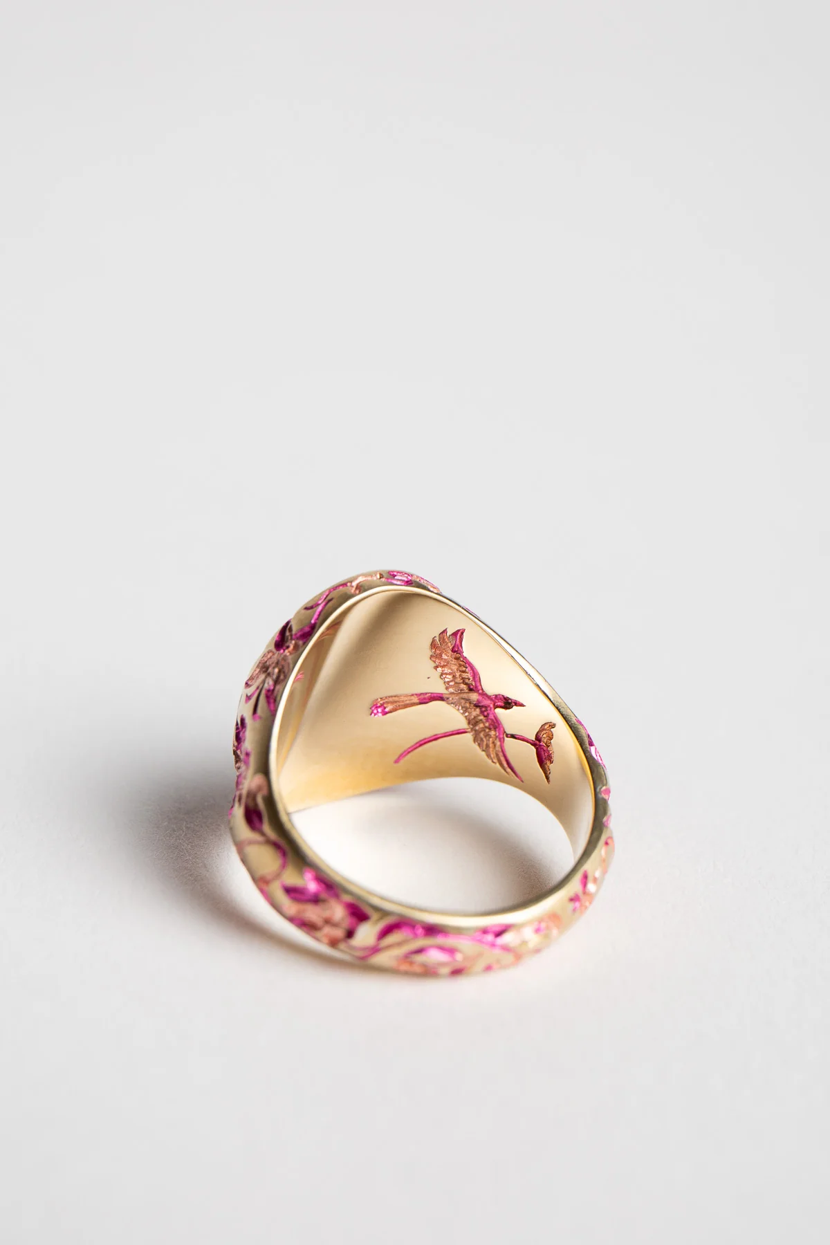 CASTRO SMITH | VASE OF PEONIES SIGNET RING - Image 4